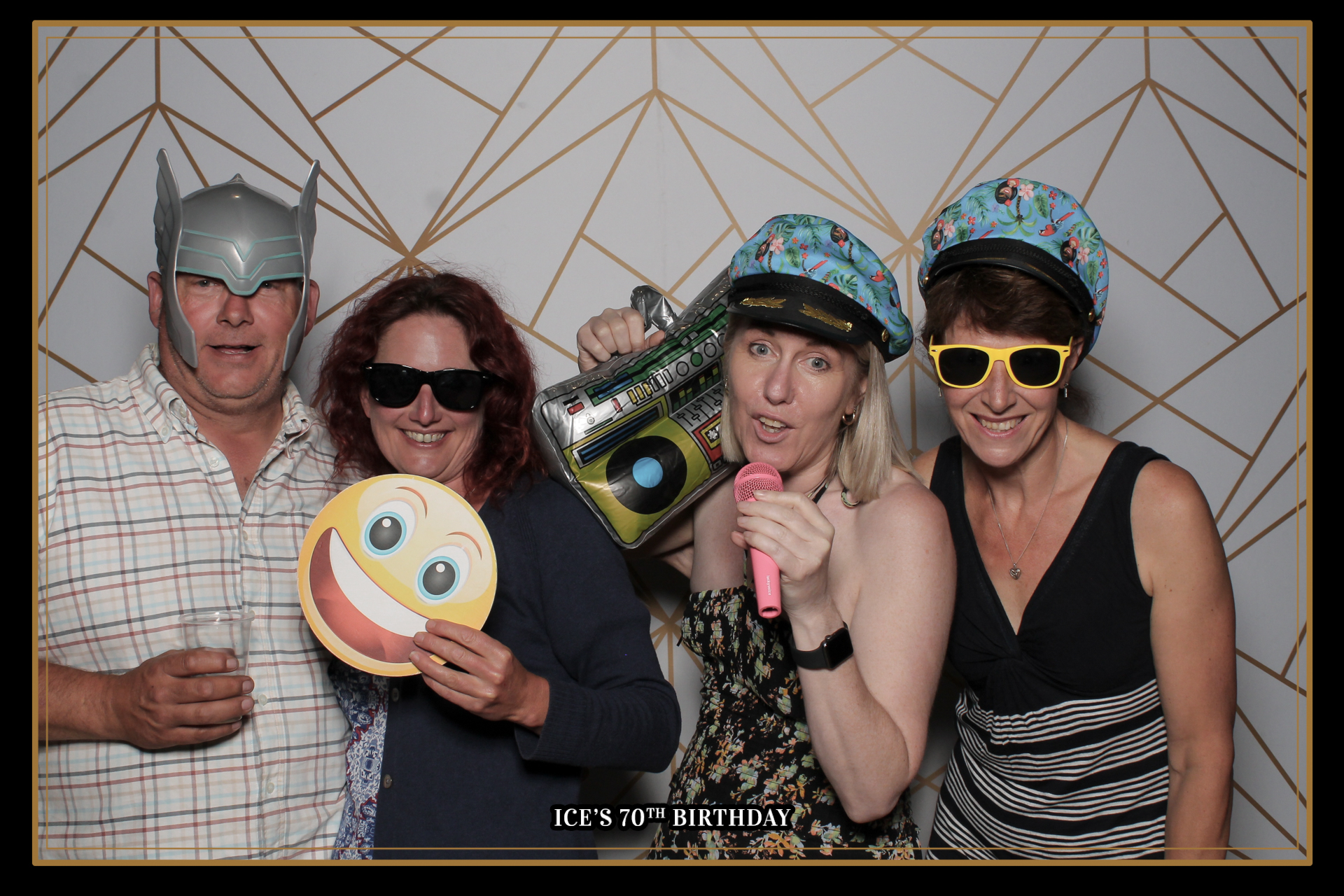 Ice's 70th Birthday - Classic Open Booth | View more photos from the event at gallery.freshbooths.com/u/FreshBooths/Ices-70th-Birthday-Classic-Open-Booth