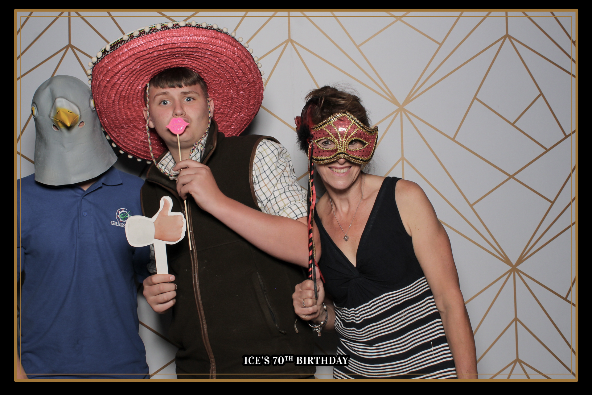 Ice's 70th Birthday - Classic Open Booth | View more photos from the event at gallery.freshbooths.com/u/FreshBooths/Ices-70th-Birthday-Classic-Open-Booth