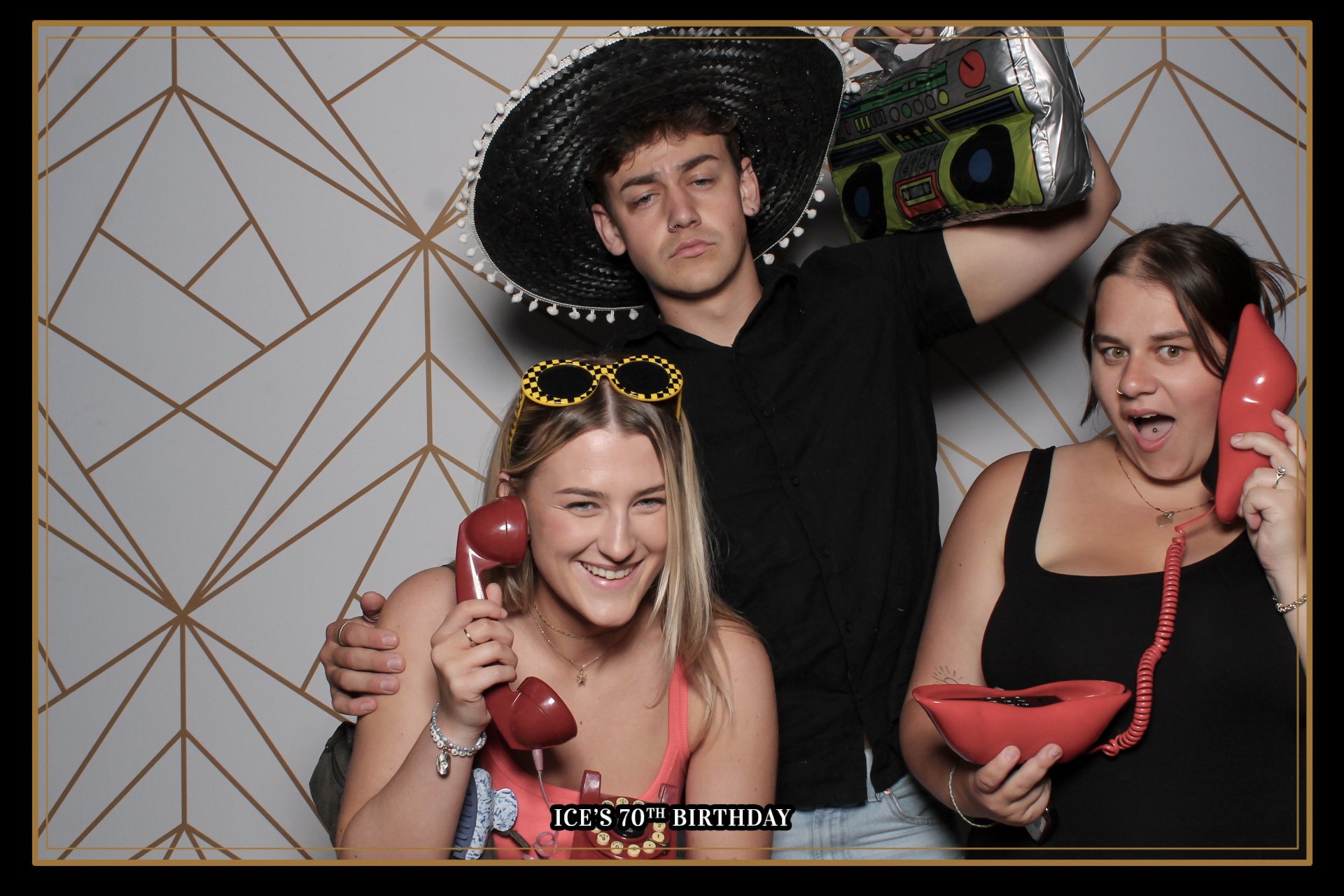 Ice's 70th Birthday - Classic Open Booth | View more photos from the event at gallery.freshbooths.com/u/FreshBooths/Ices-70th-Birthday-Classic-Open-Booth