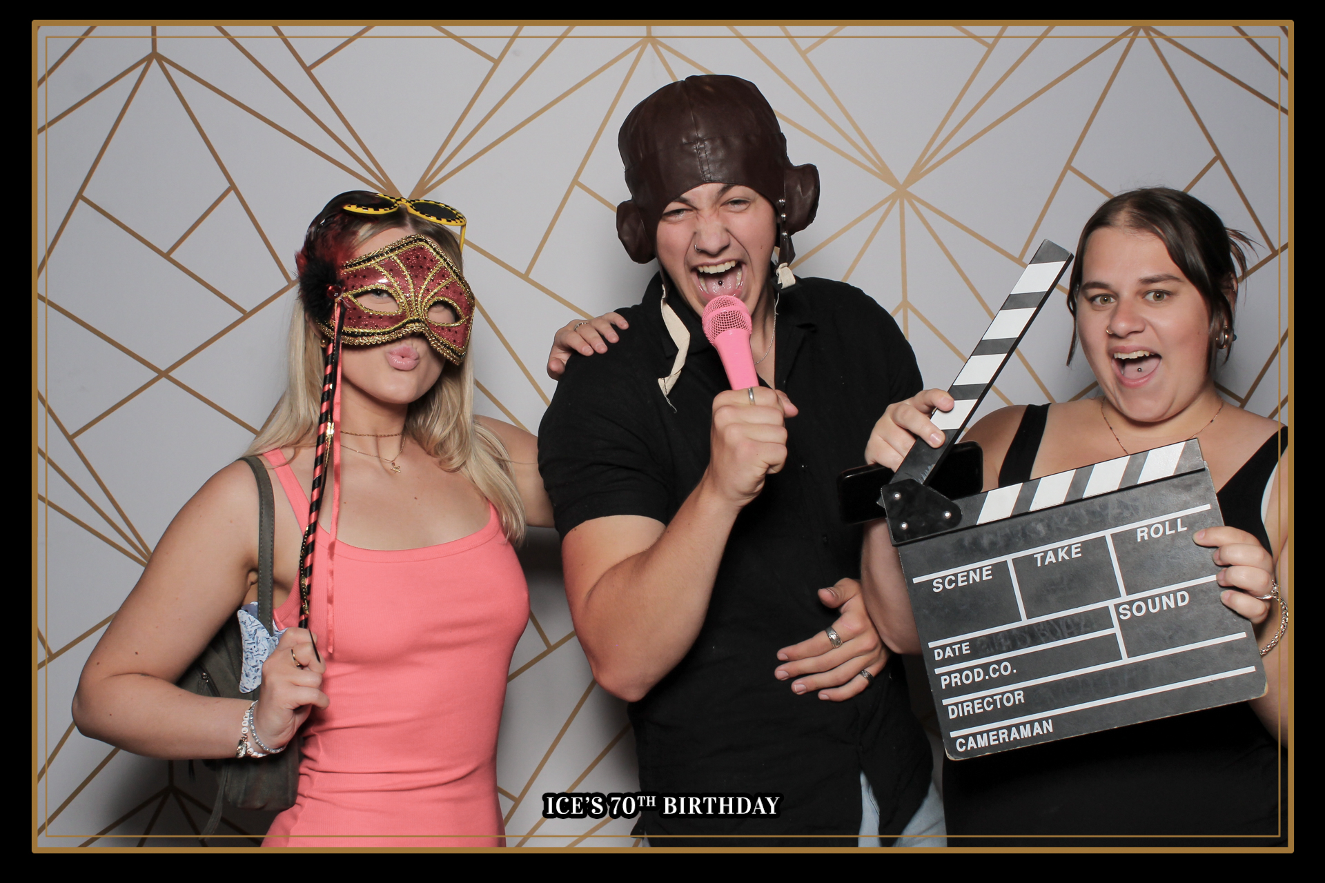 Ice's 70th Birthday - Classic Open Booth | View more photos from the event at gallery.freshbooths.com/u/FreshBooths/Ices-70th-Birthday-Classic-Open-Booth