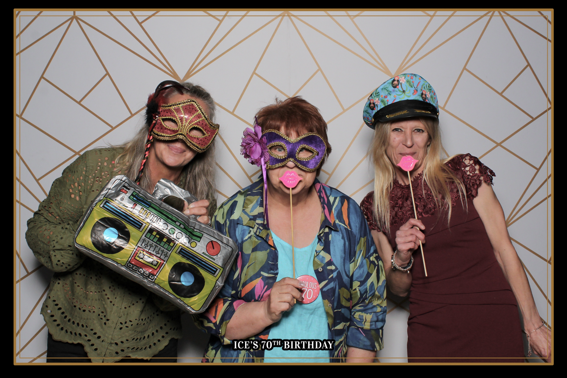 Ice's 70th Birthday - Classic Open Booth | View more photos from the event at gallery.freshbooths.com/u/FreshBooths/Ices-70th-Birthday-Classic-Open-Booth