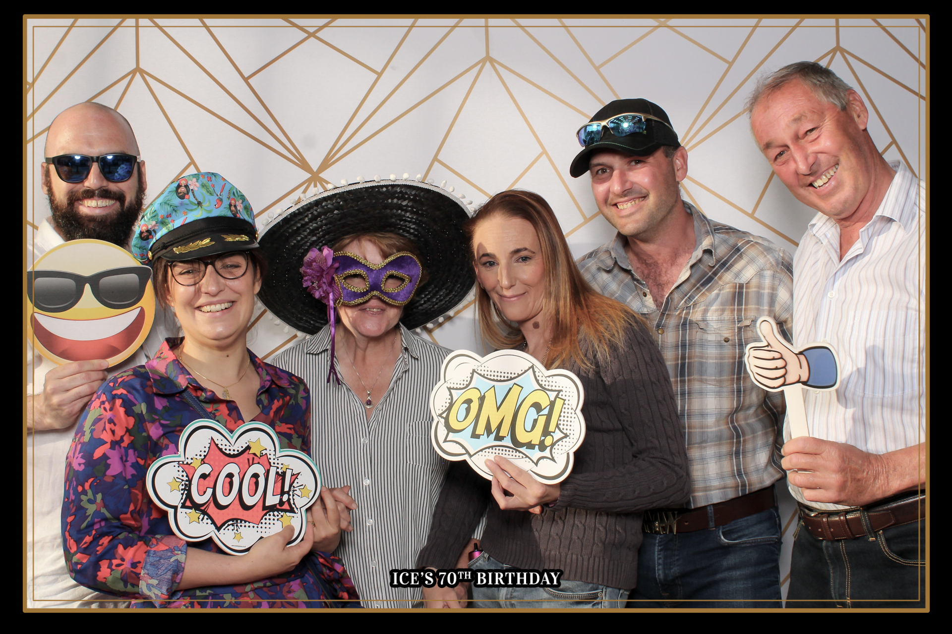 Ice's 70th Birthday - Classic Open Booth | View more photos from the event at gallery.freshbooths.com/u/FreshBooths/Ices-70th-Birthday-Classic-Open-Booth