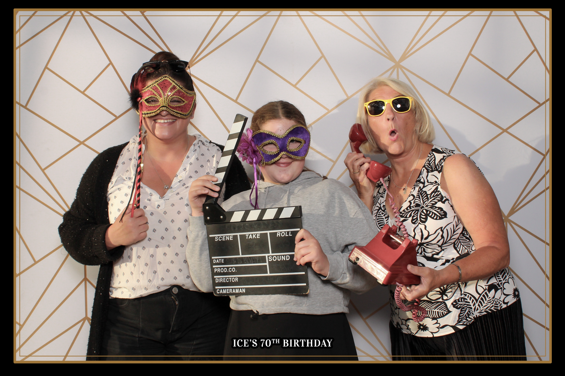 Ice's 70th Birthday - Classic Open Booth | View more photos from the event at gallery.freshbooths.com/u/FreshBooths/Ices-70th-Birthday-Classic-Open-Booth