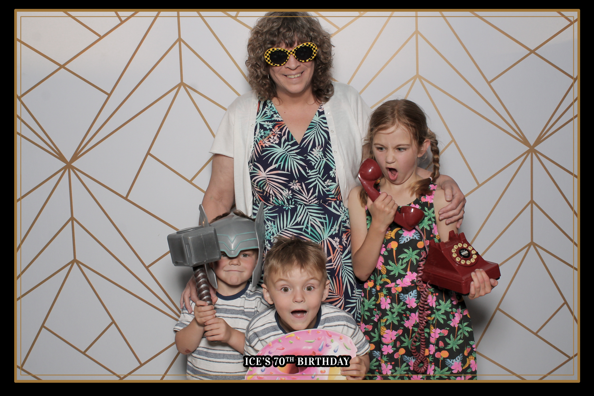 Ice's 70th Birthday - Classic Open Booth | View more photos from the event at gallery.freshbooths.com/u/FreshBooths/Ices-70th-Birthday-Classic-Open-Booth