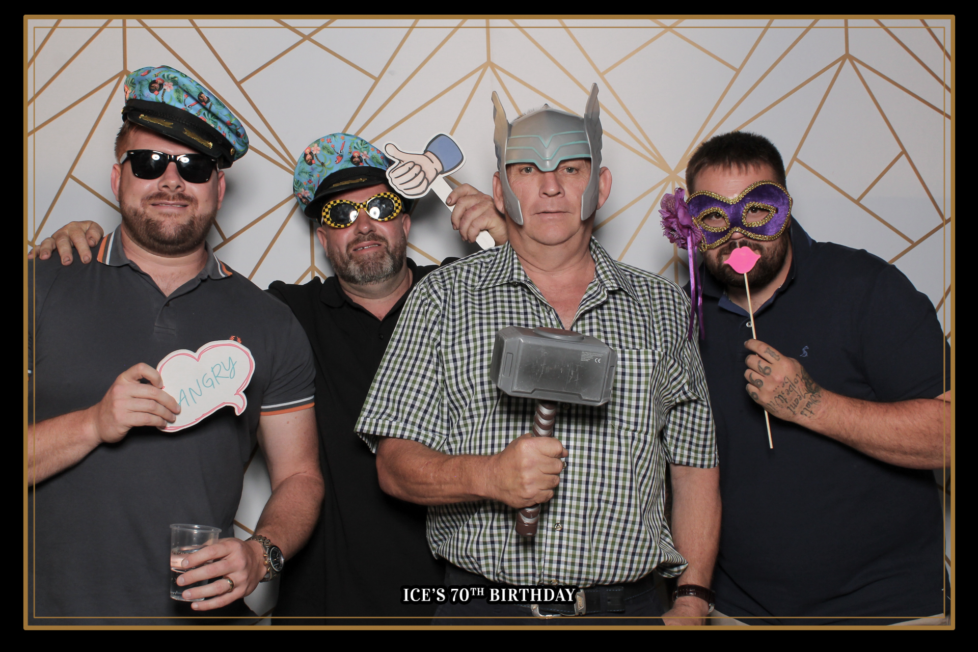 Ice's 70th Birthday - Classic Open Booth | View more photos from the event at gallery.freshbooths.com/u/FreshBooths/Ices-70th-Birthday-Classic-Open-Booth