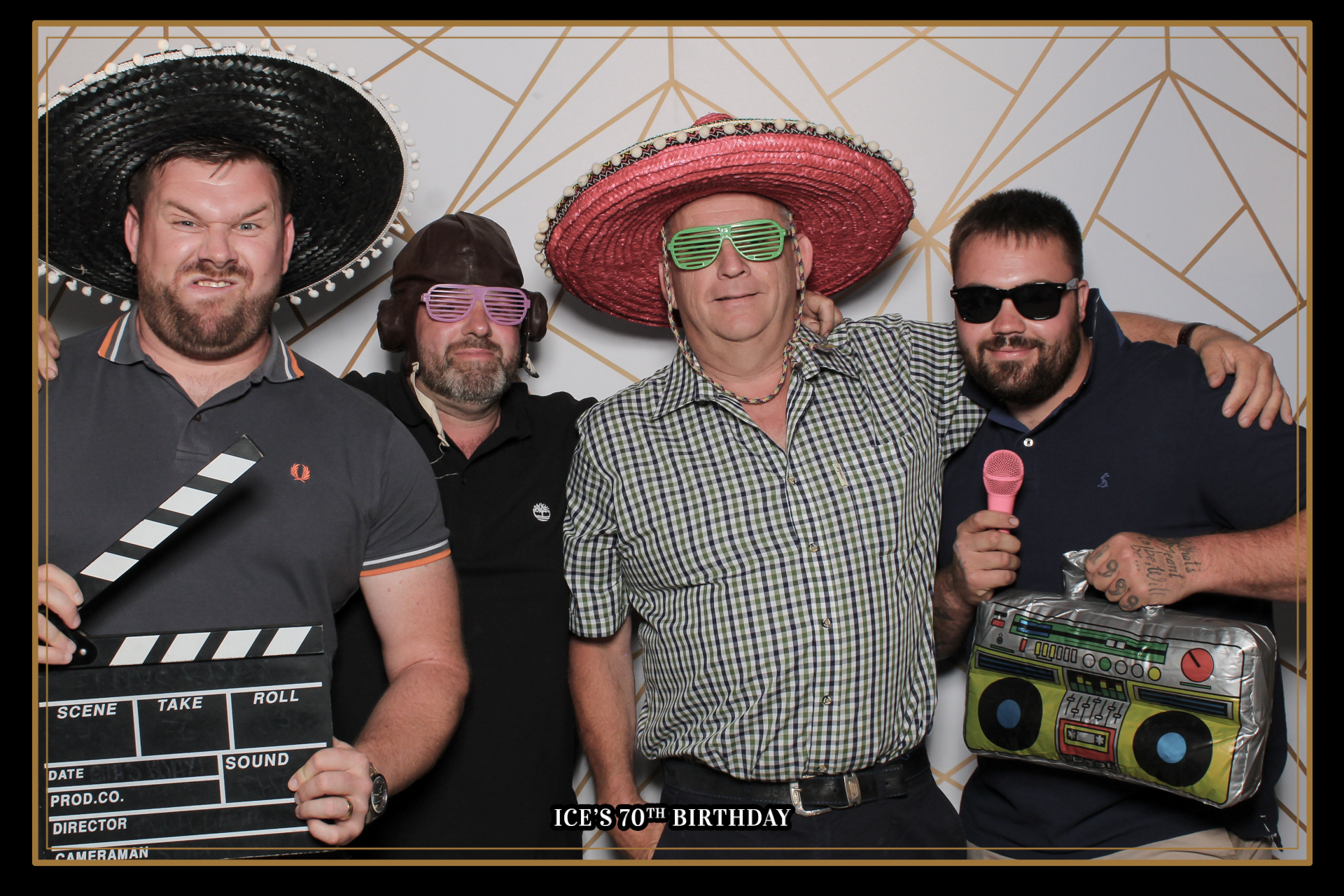 Ice's 70th Birthday - Classic Open Booth | View more photos from the event at gallery.freshbooths.com/u/FreshBooths/Ices-70th-Birthday-Classic-Open-Booth