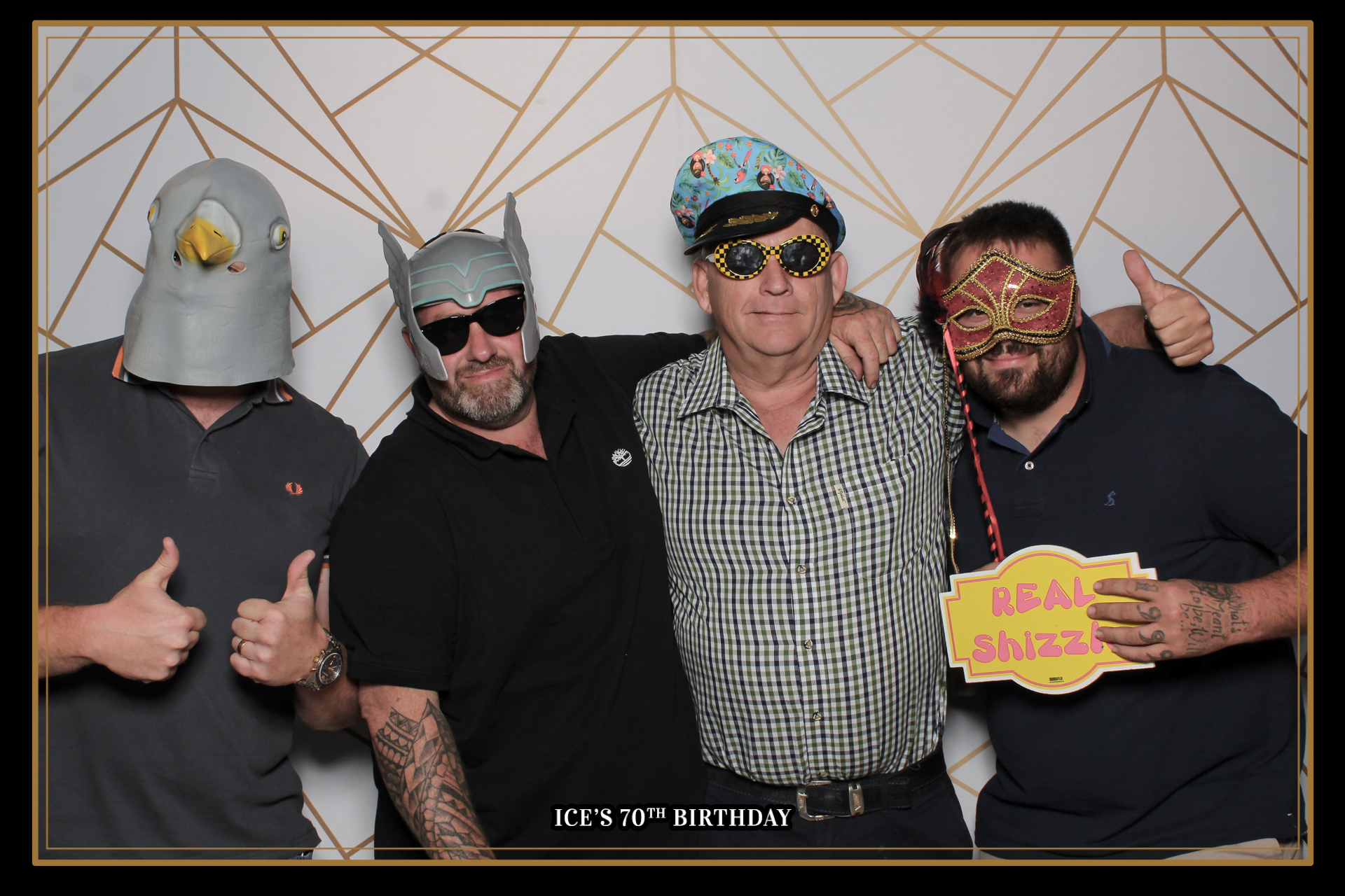 Ice's 70th Birthday - Classic Open Booth | View more photos from the event at gallery.freshbooths.com/u/FreshBooths/Ices-70th-Birthday-Classic-Open-Booth
