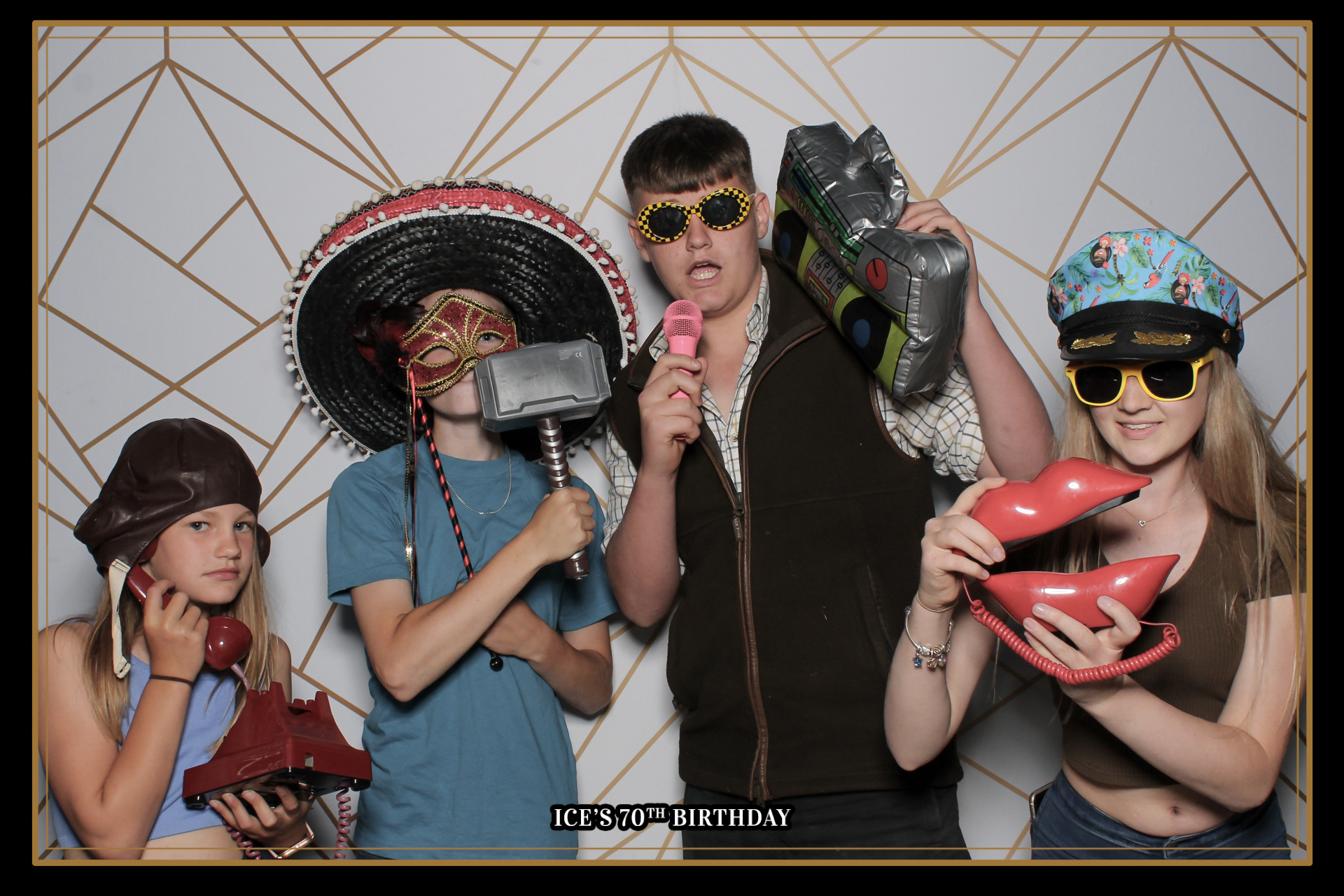 Ice's 70th Birthday - Classic Open Booth | View more photos from the event at gallery.freshbooths.com/u/FreshBooths/Ices-70th-Birthday-Classic-Open-Booth