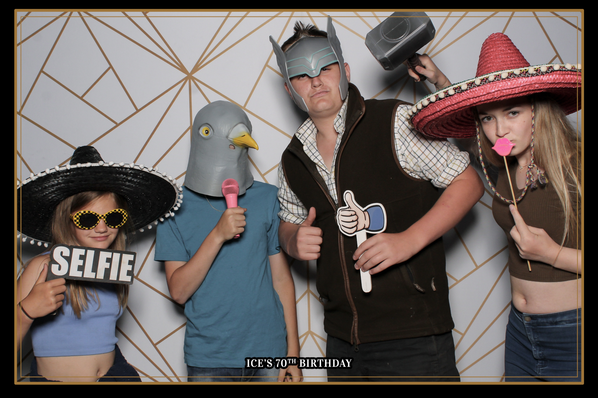 Ice's 70th Birthday - Classic Open Booth | View more photos from the event at gallery.freshbooths.com/u/FreshBooths/Ices-70th-Birthday-Classic-Open-Booth