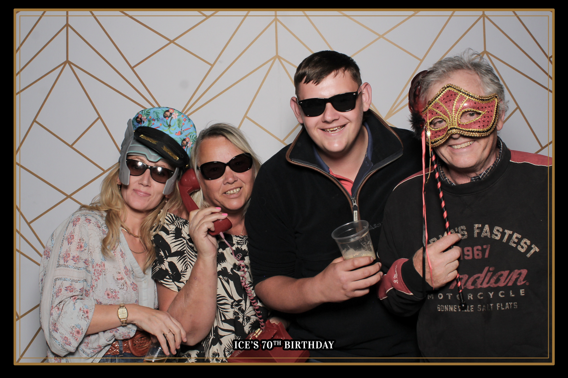 Ice's 70th Birthday - Classic Open Booth | View more photos from the event at gallery.freshbooths.com/u/FreshBooths/Ices-70th-Birthday-Classic-Open-Booth