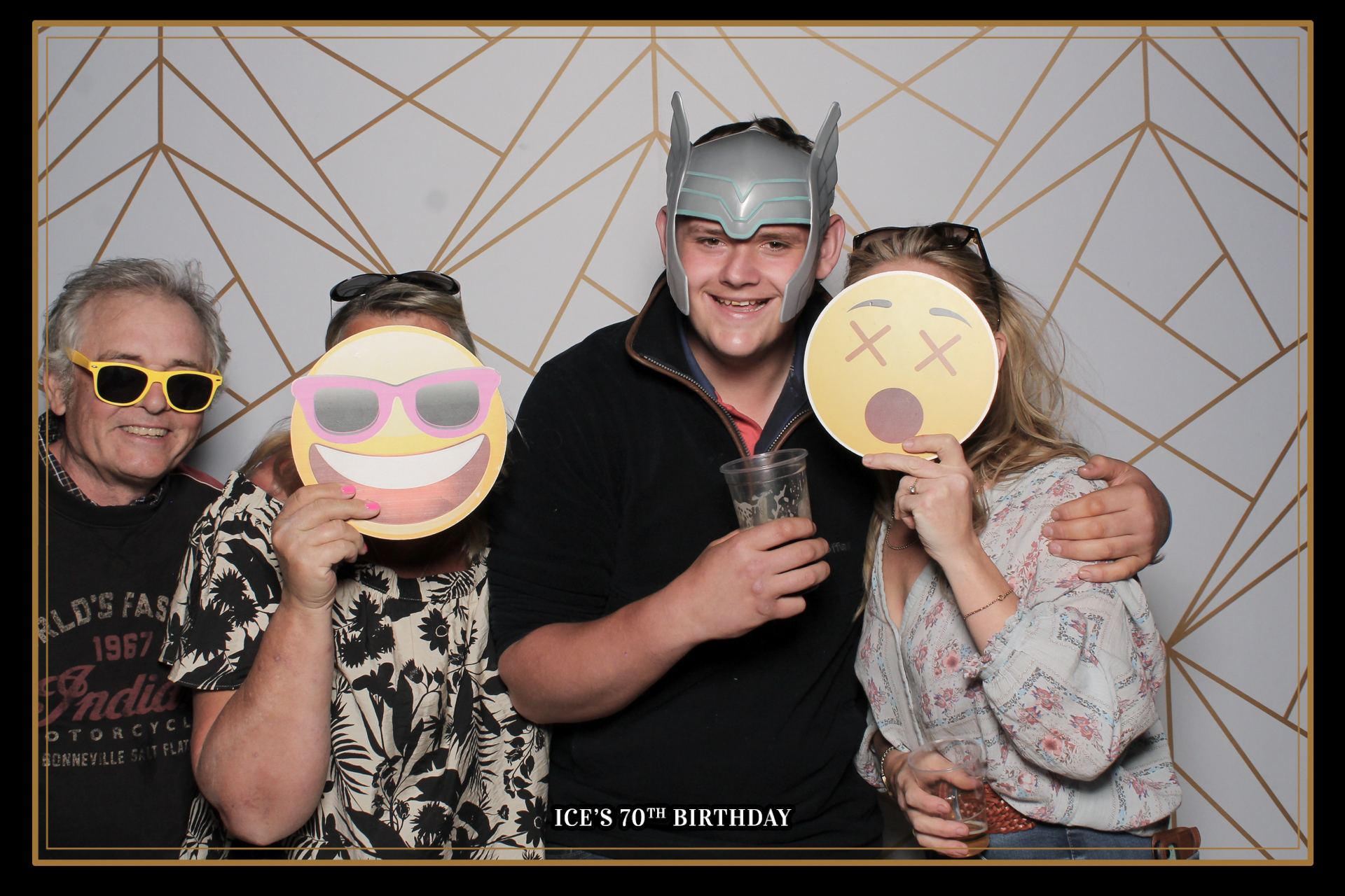 Ice's 70th Birthday - Classic Open Booth | View more photos from the event at gallery.freshbooths.com/u/FreshBooths/Ices-70th-Birthday-Classic-Open-Booth