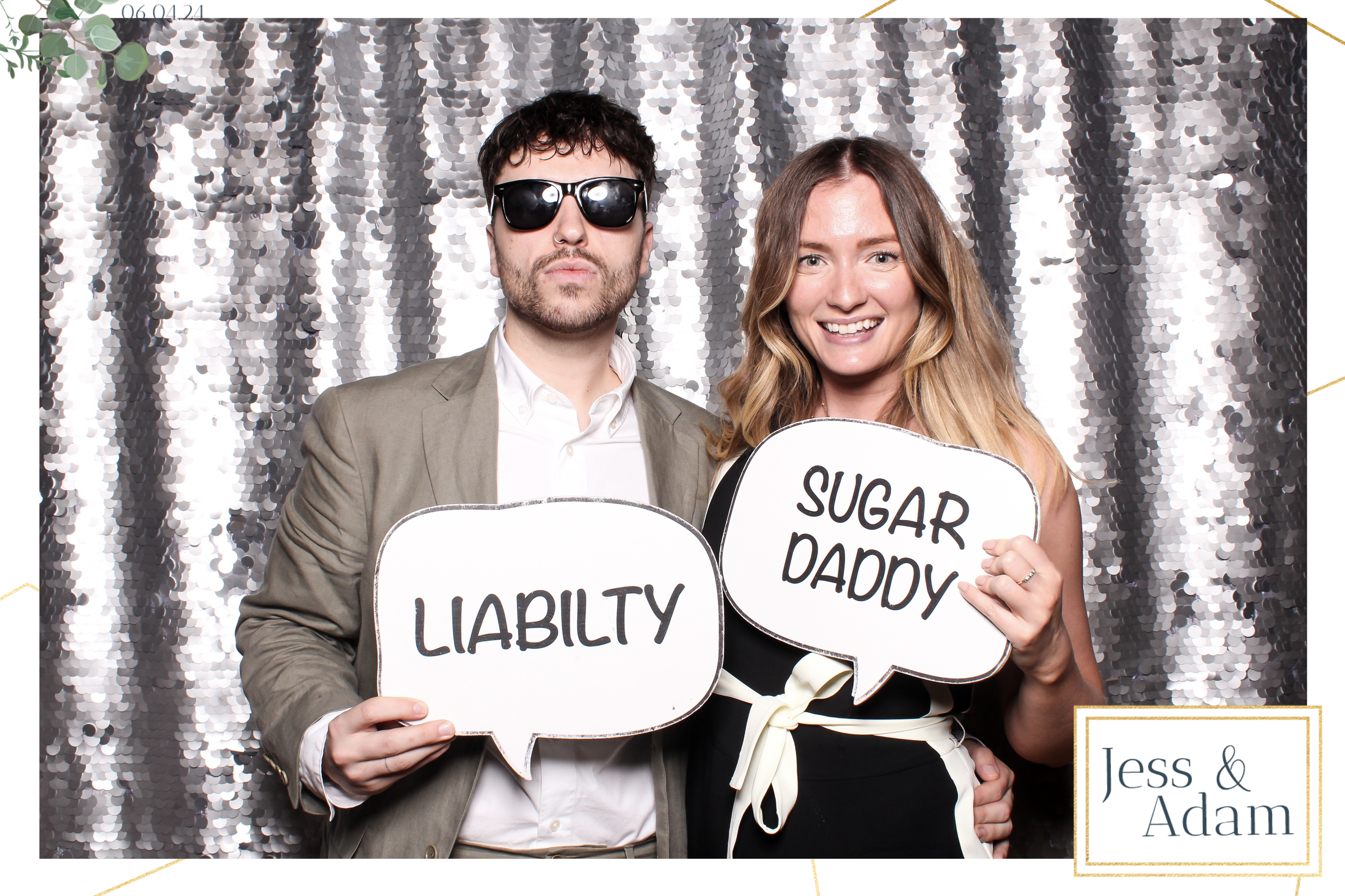 Jess and Adam - Classic Open Booth | View more photos from the event at gallery.freshbooths.com/u/FreshBooths/Jess-and-Adam-Classic-Open-Booth