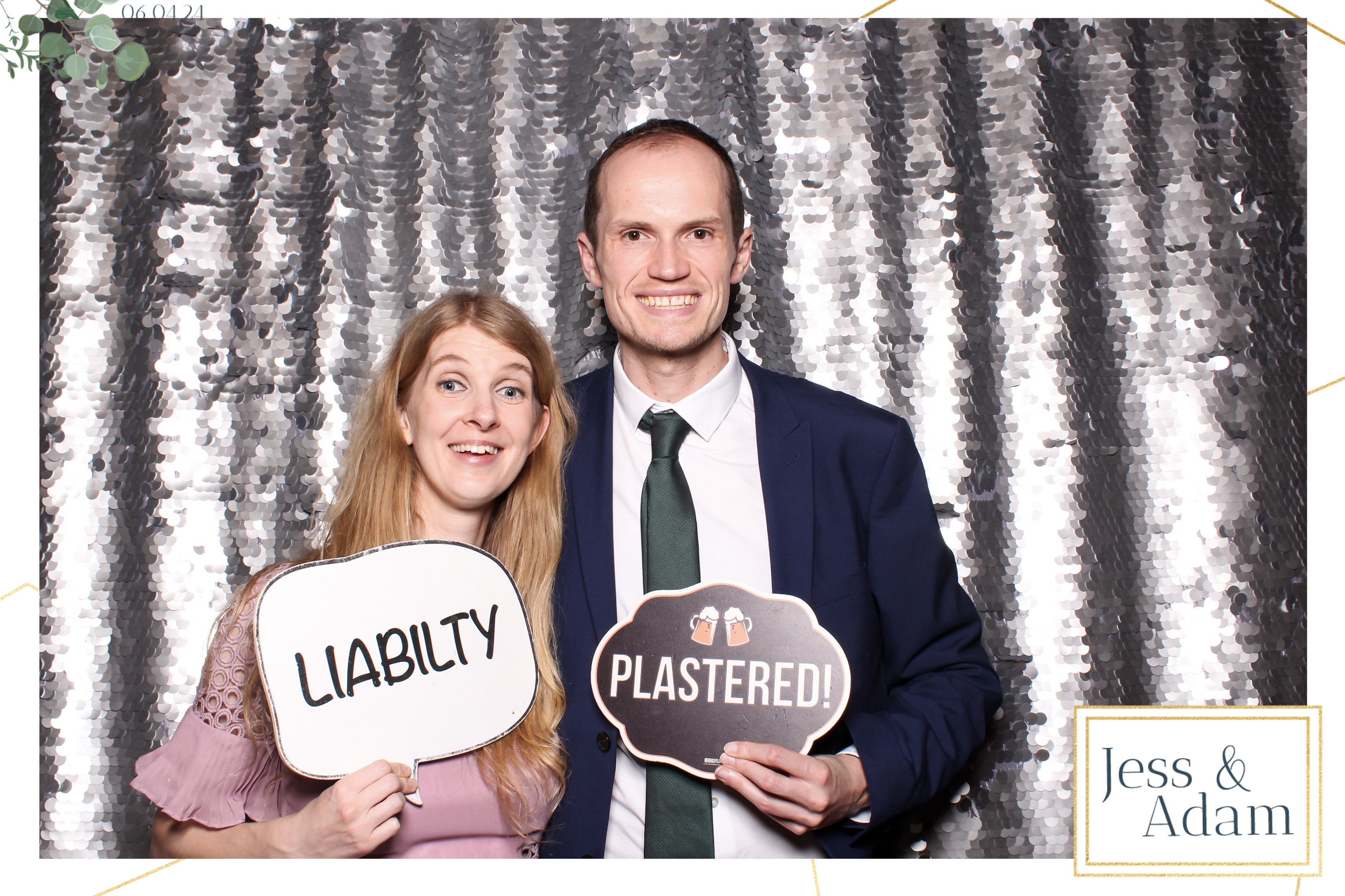 Jess and Adam - Classic Open Booth | View more photos from the event at gallery.freshbooths.com/u/FreshBooths/Jess-and-Adam-Classic-Open-Booth