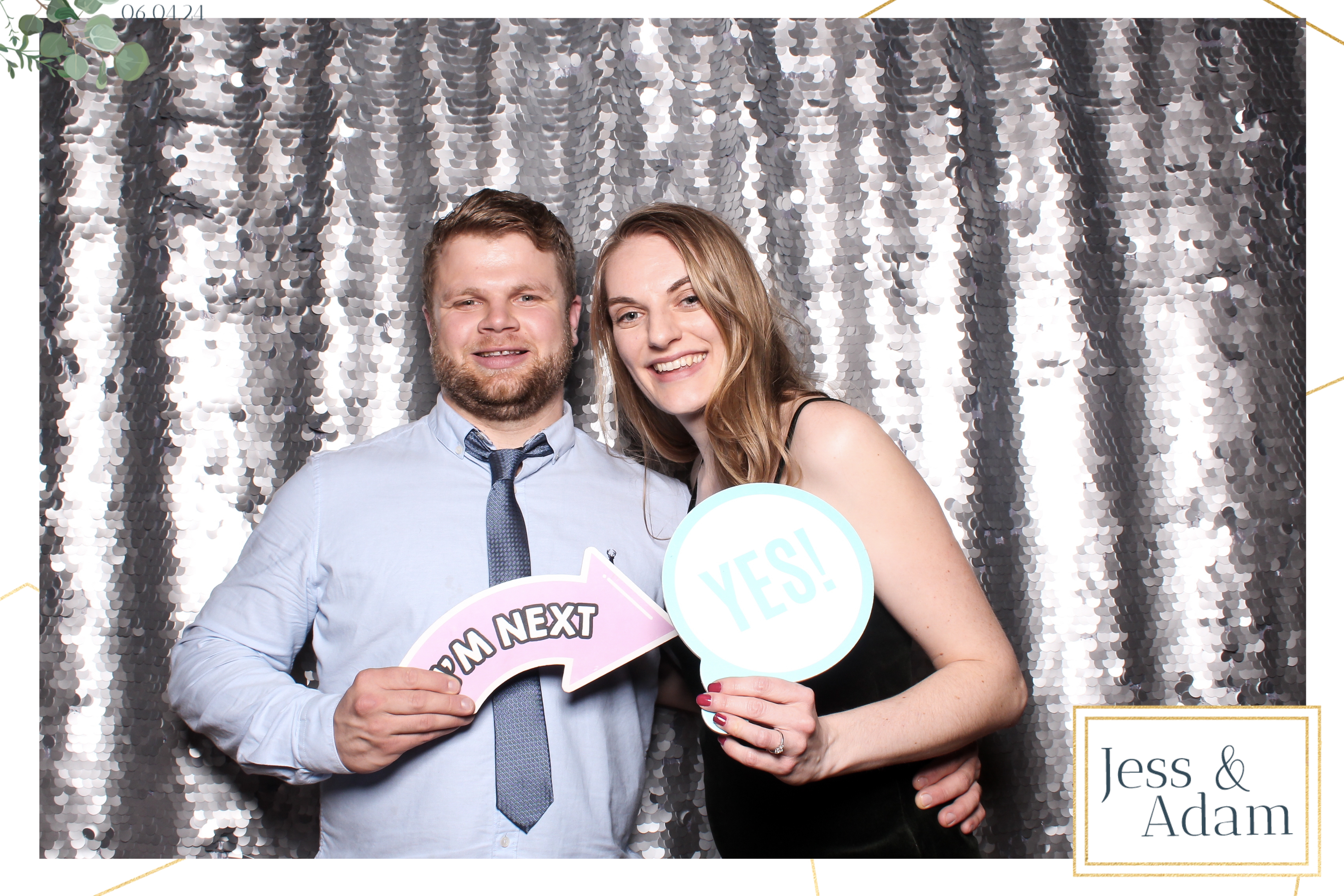 Jess and Adam - Classic Open Booth | View more photos from the event at gallery.freshbooths.com/u/FreshBooths/Jess-and-Adam-Classic-Open-Booth