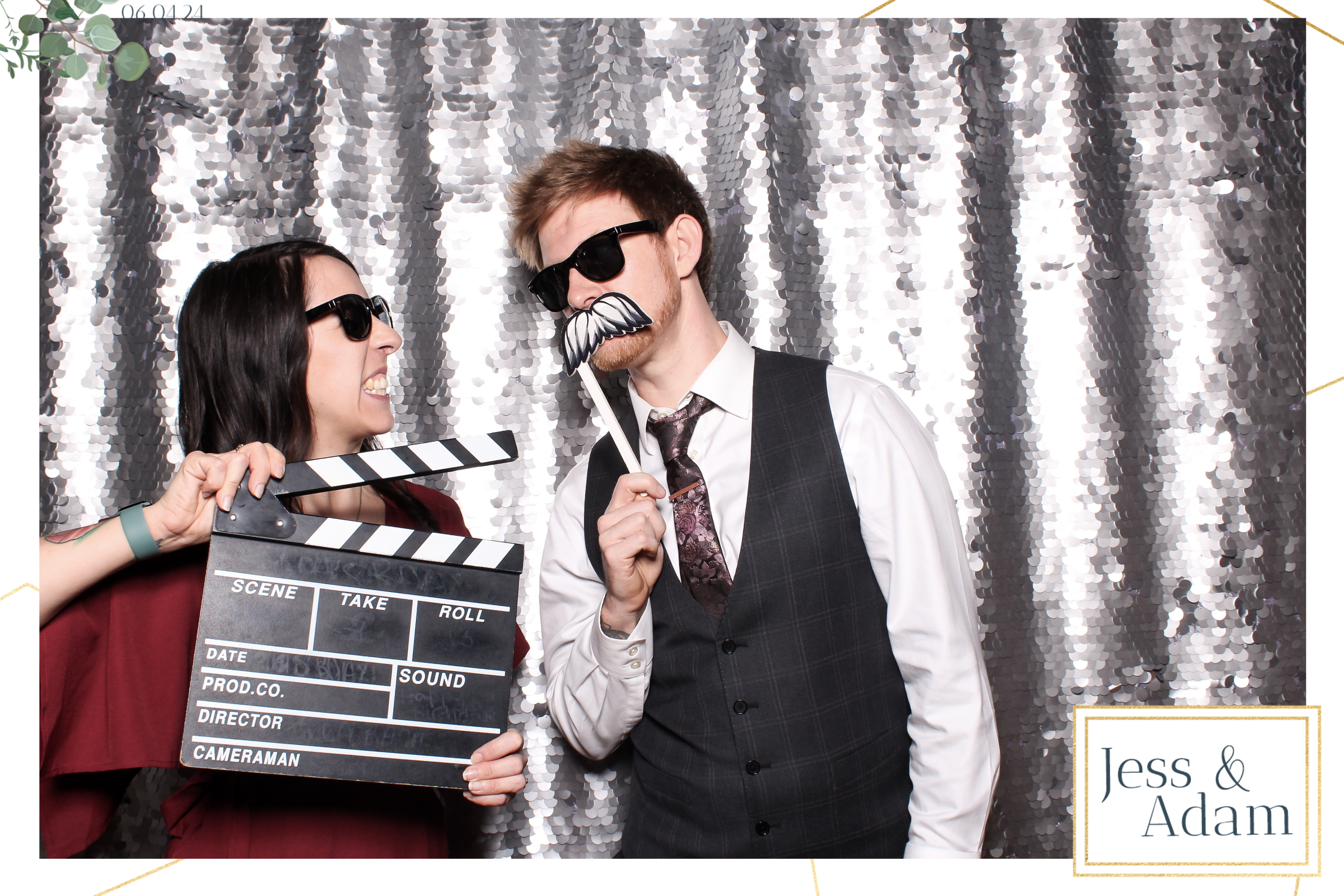 Jess and Adam - Classic Open Booth | View more photos from the event at gallery.freshbooths.com/u/FreshBooths/Jess-and-Adam-Classic-Open-Booth