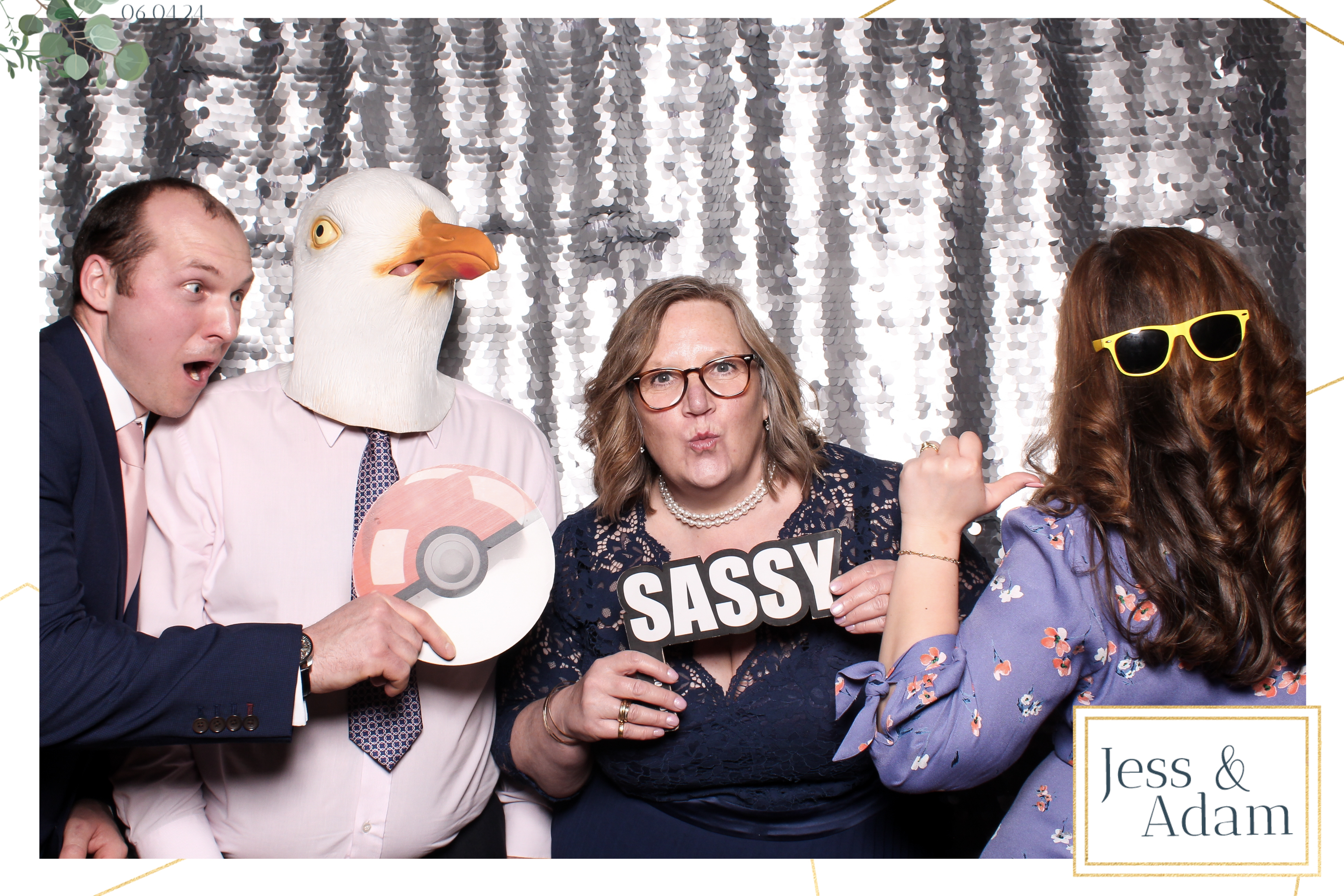 Jess and Adam - Classic Open Booth | View more photos from the event at gallery.freshbooths.com/u/FreshBooths/Jess-and-Adam-Classic-Open-Booth