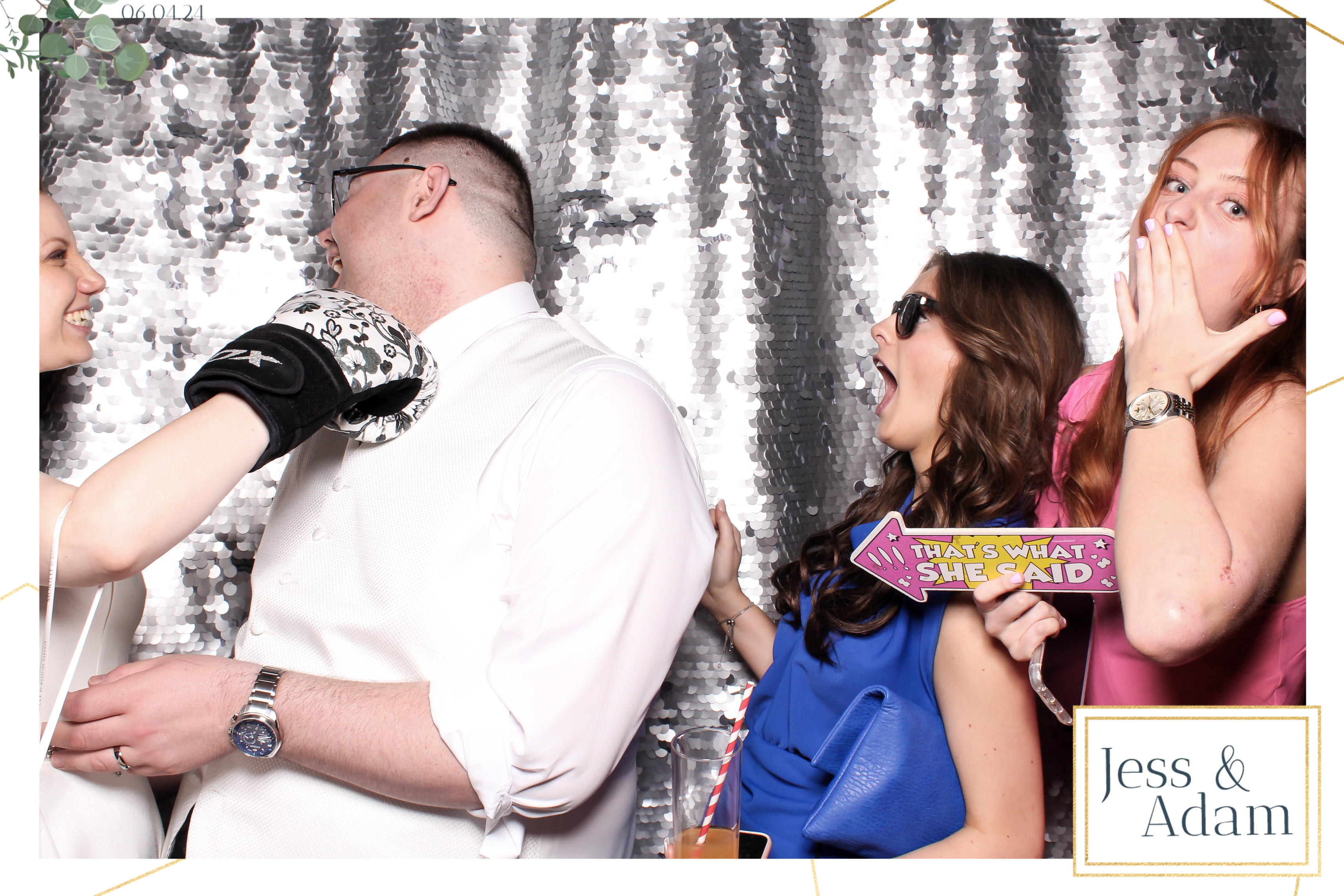 Jess and Adam - Classic Open Booth | View more photos from the event at gallery.freshbooths.com/u/FreshBooths/Jess-and-Adam-Classic-Open-Booth