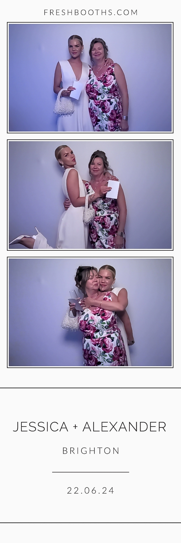 Jessica + Alexandra | View more photos from the event at gallery.freshbooths.com/u/FreshBooths/Jessica-Alexandra