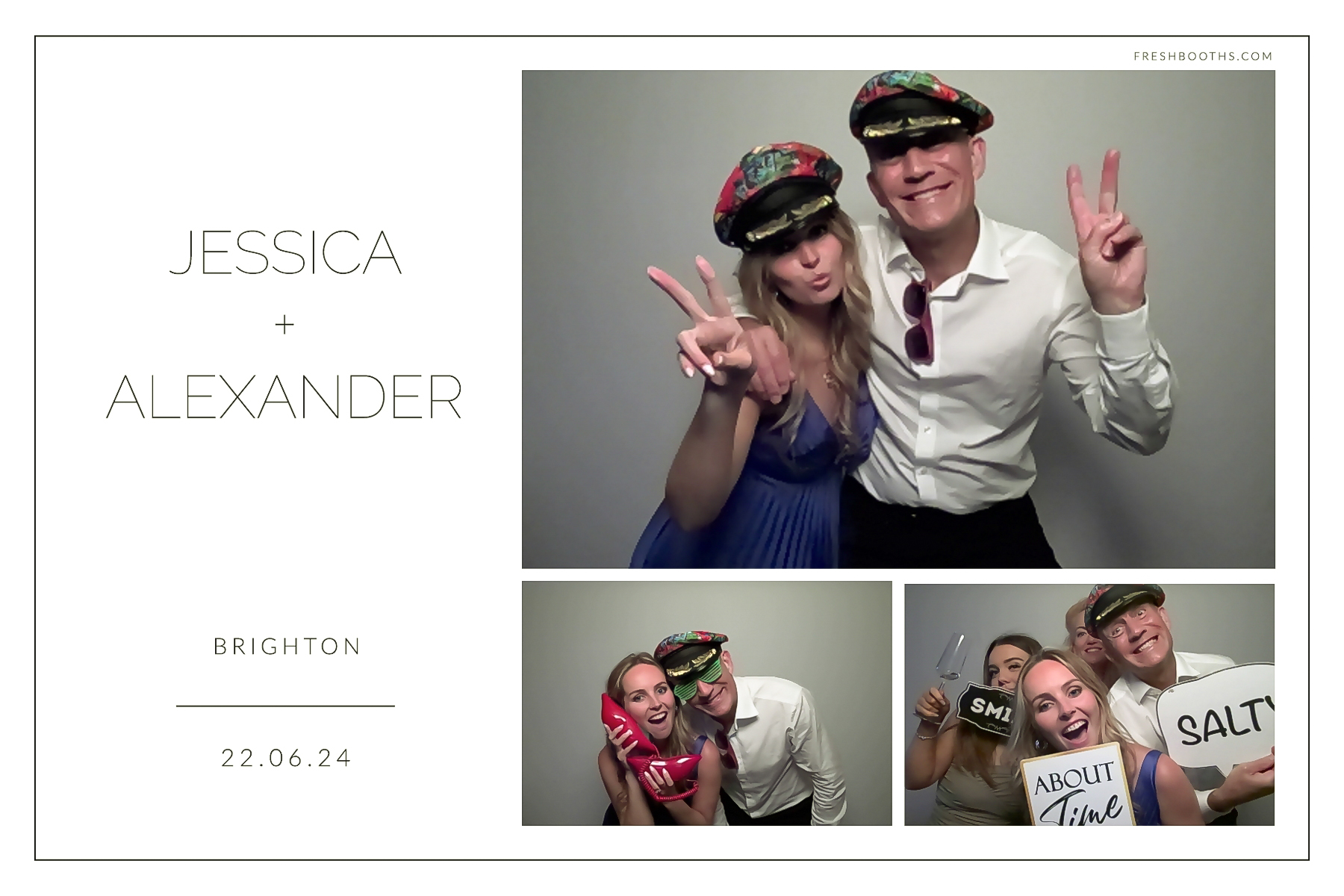 Jessica + Alexandra | View more photos from the event at gallery.freshbooths.com/u/FreshBooths/Jessica-Alexandra