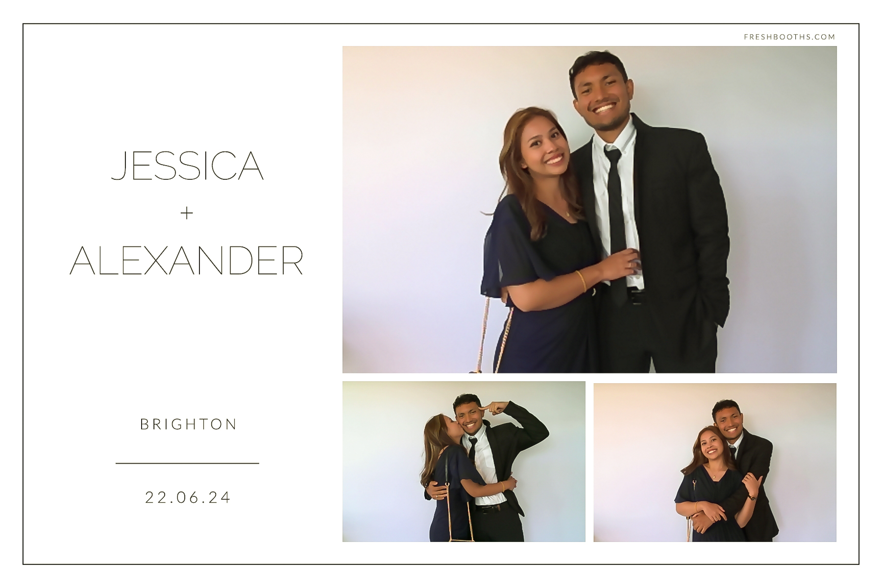 Jessica + Alexandra | View more photos from the event at gallery.freshbooths.com/u/FreshBooths/Jessica-Alexandra