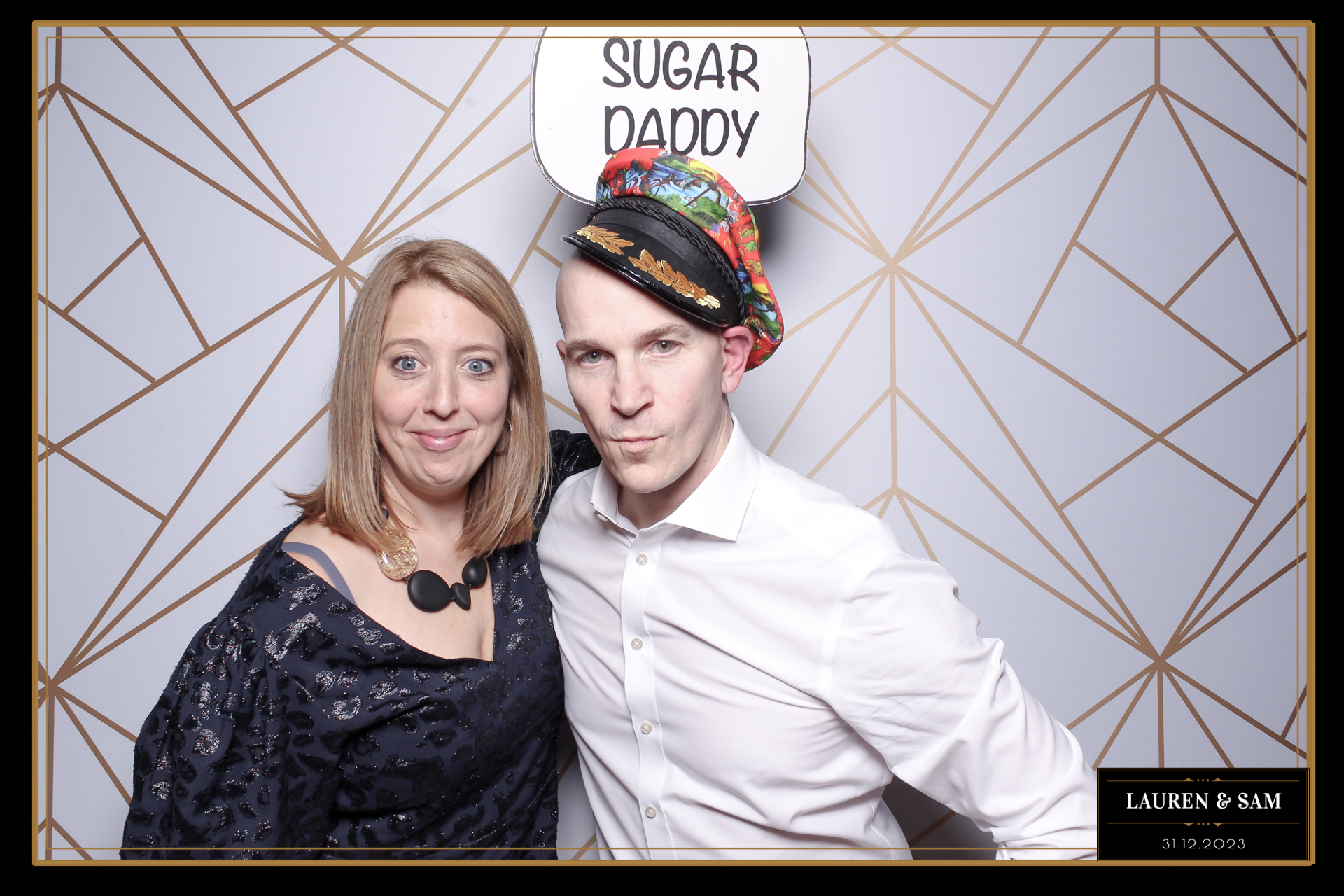 Lauren & Sam Wedding NYE | View more photos from the event at gallery.freshbooths.com/u/FreshBooths/Lauren-Sam-Wedding-NYE