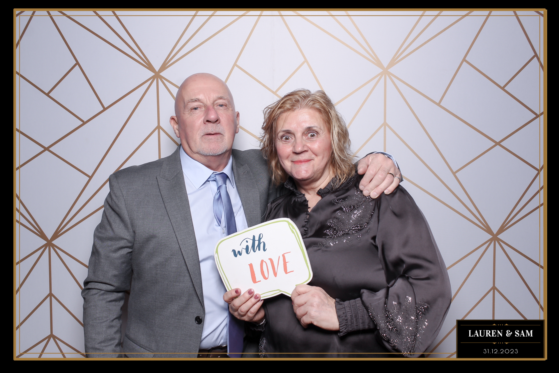 Lauren & Sam Wedding NYE | View more photos from the event at gallery.freshbooths.com/u/FreshBooths/Lauren-Sam-Wedding-NYE