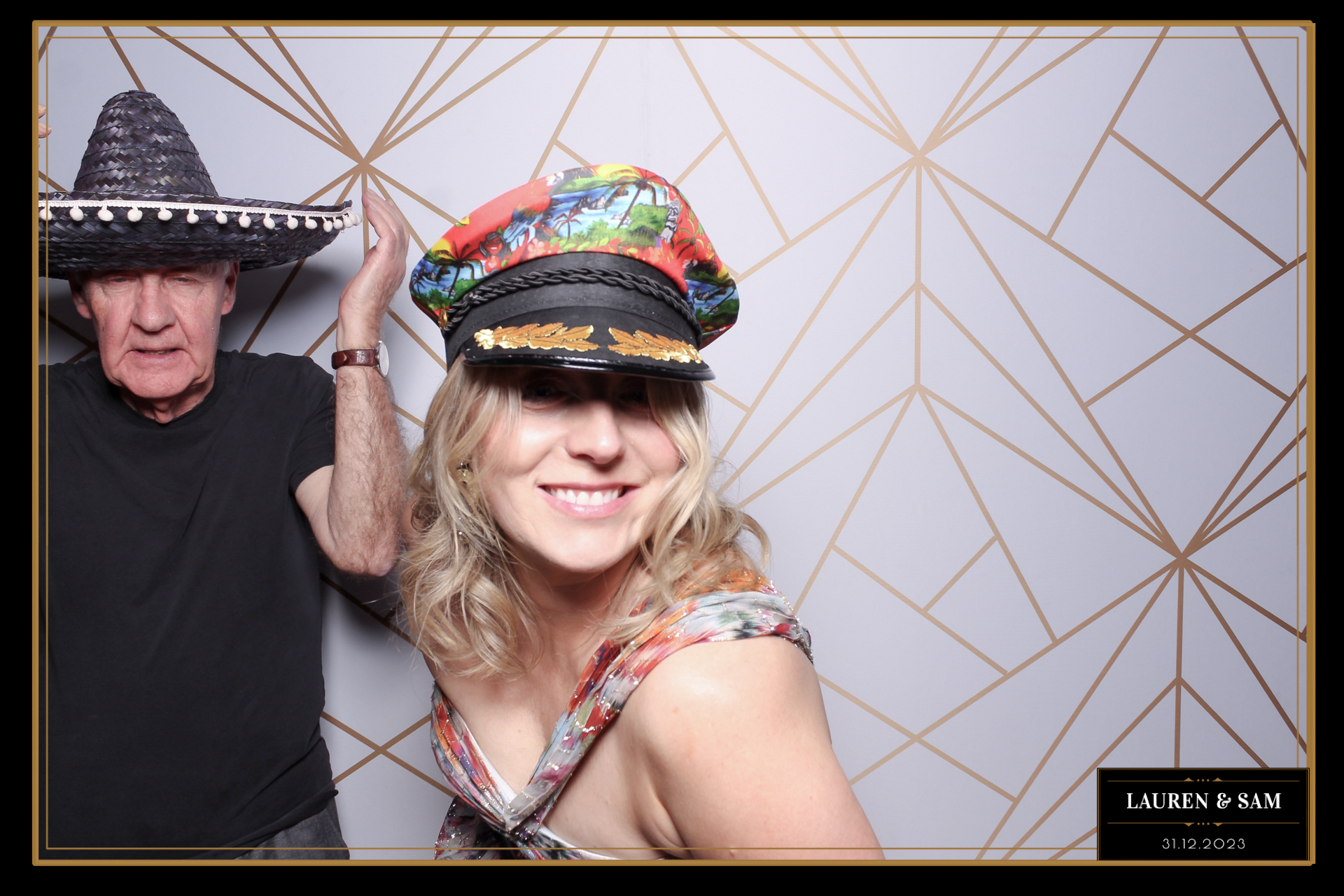 Lauren & Sam Wedding NYE | View more photos from the event at gallery.freshbooths.com/u/FreshBooths/Lauren-Sam-Wedding-NYE
