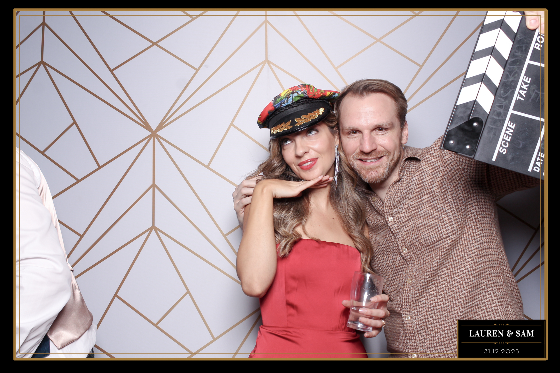 Lauren & Sam Wedding NYE | View more photos from the event at gallery.freshbooths.com/u/FreshBooths/Lauren-Sam-Wedding-NYE