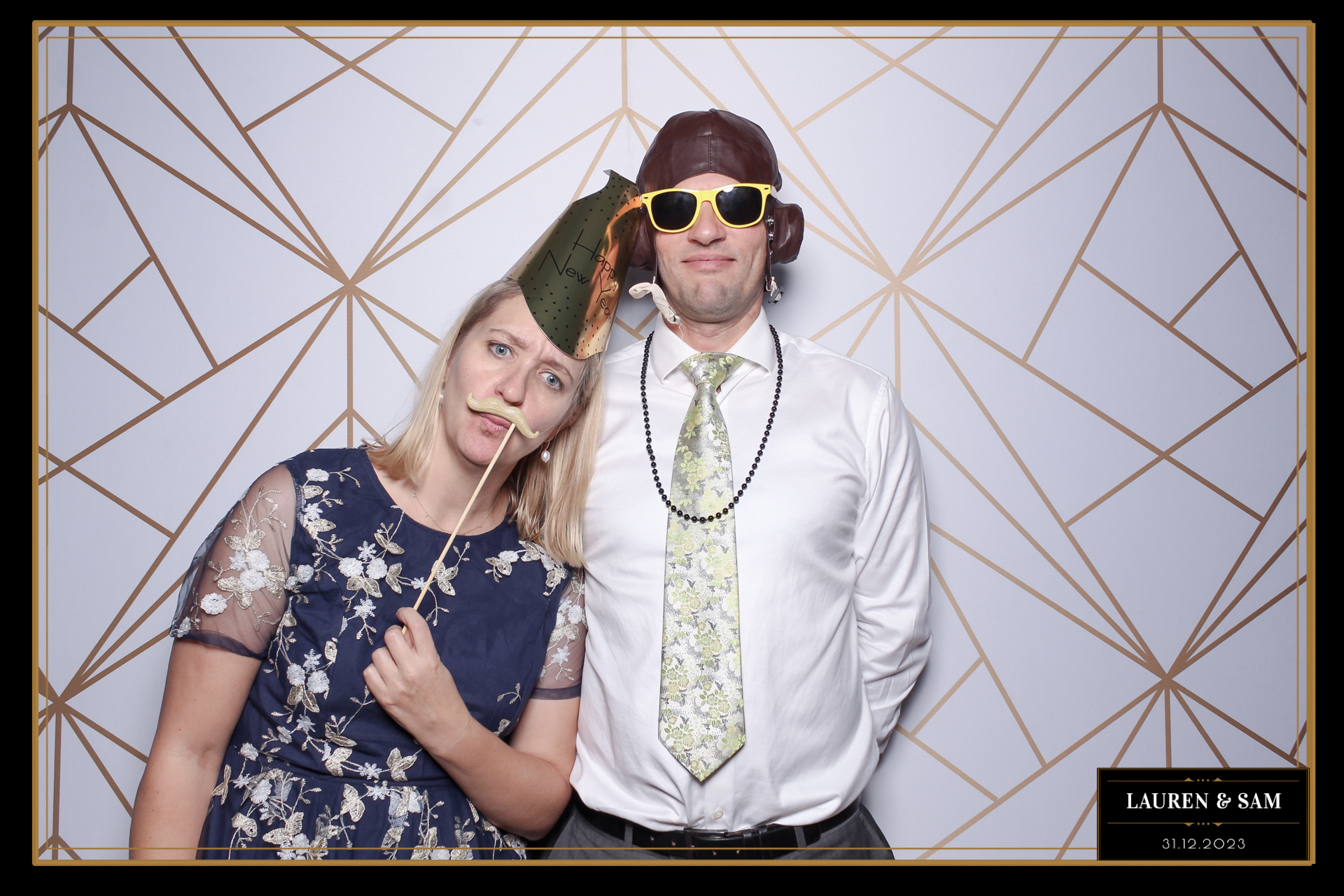 Lauren & Sam Wedding NYE | View more photos from the event at gallery.freshbooths.com/u/FreshBooths/Lauren-Sam-Wedding-NYE