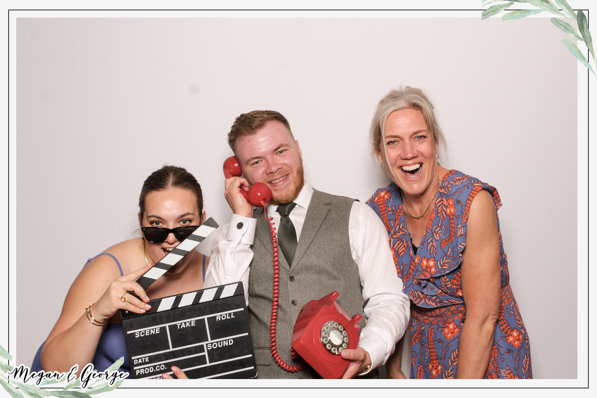 Megan & George Wedding - Classic Open | View more photos from the event at gallery.freshbooths.com/u/FreshBooths/Megan-George-Wedding-Classic-Open