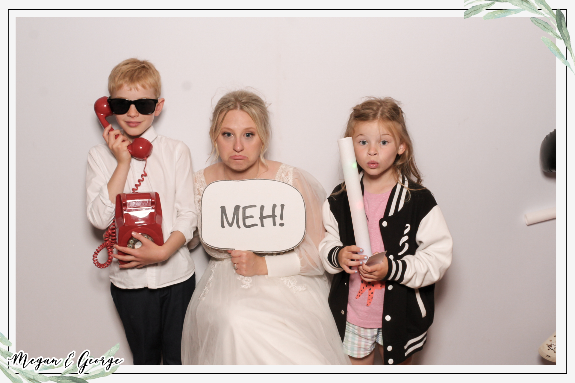 Megan & George Wedding - Classic Open | View more photos from the event at gallery.freshbooths.com/u/FreshBooths/Megan-George-Wedding-Classic-Open