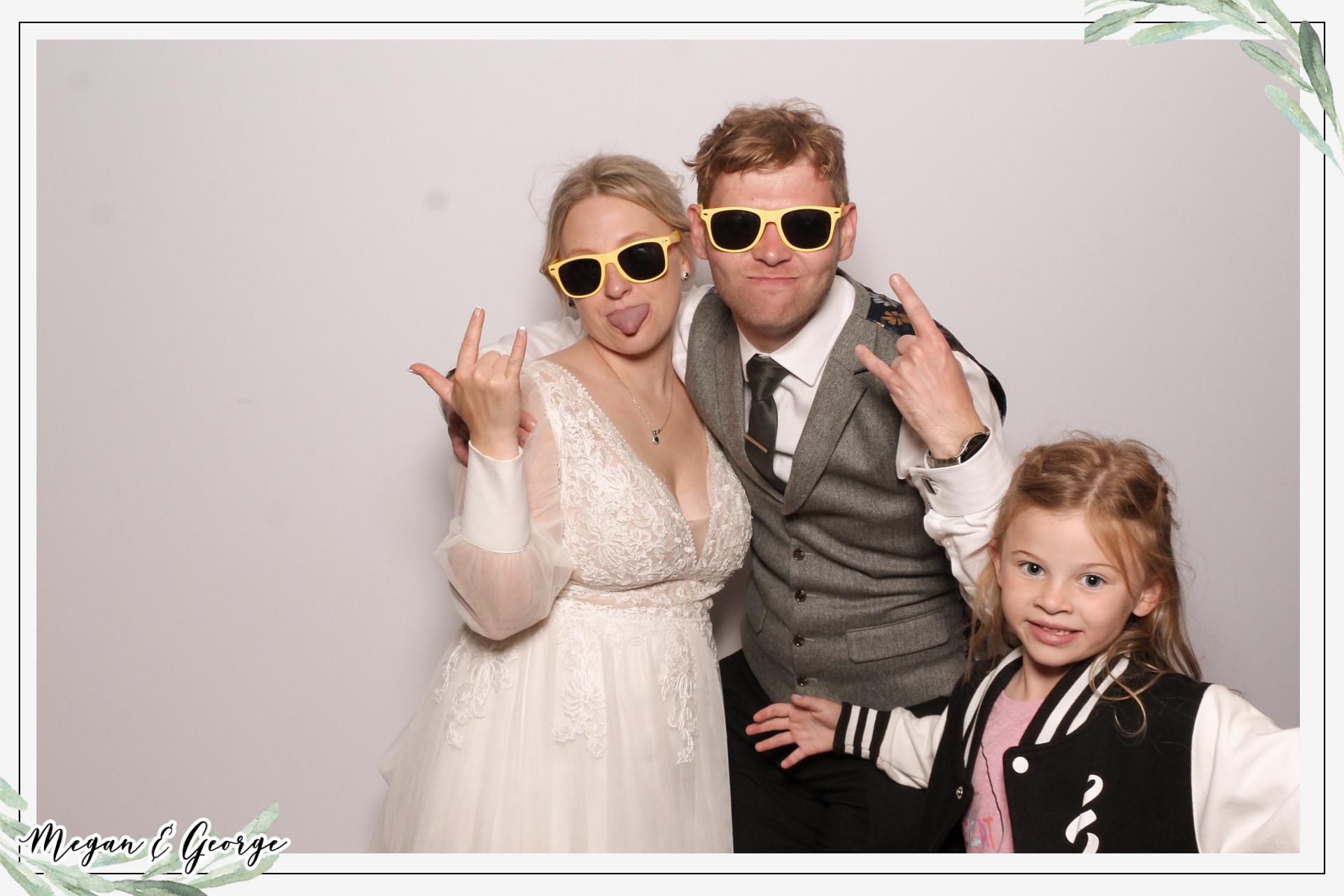 Megan & George Wedding - Classic Open | View more photos from the event at gallery.freshbooths.com/u/FreshBooths/Megan-George-Wedding-Classic-Open