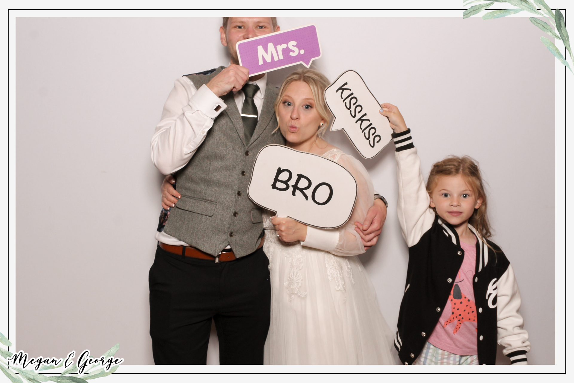 Megan & George Wedding - Classic Open | View more photos from the event at gallery.freshbooths.com/u/FreshBooths/Megan-George-Wedding-Classic-Open