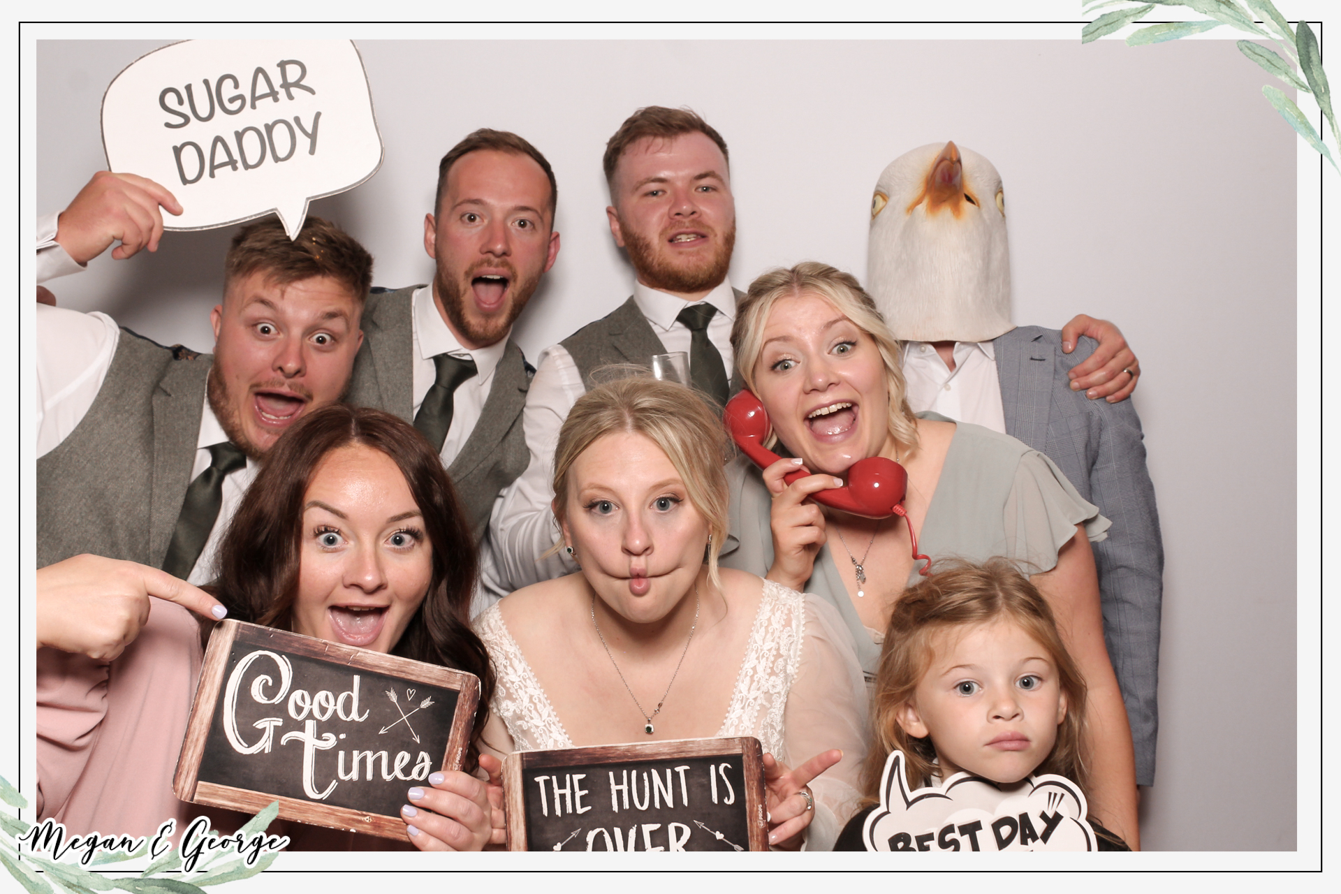 Megan & George Wedding - Classic Open | View more photos from the event at gallery.freshbooths.com/u/FreshBooths/Megan-George-Wedding-Classic-Open
