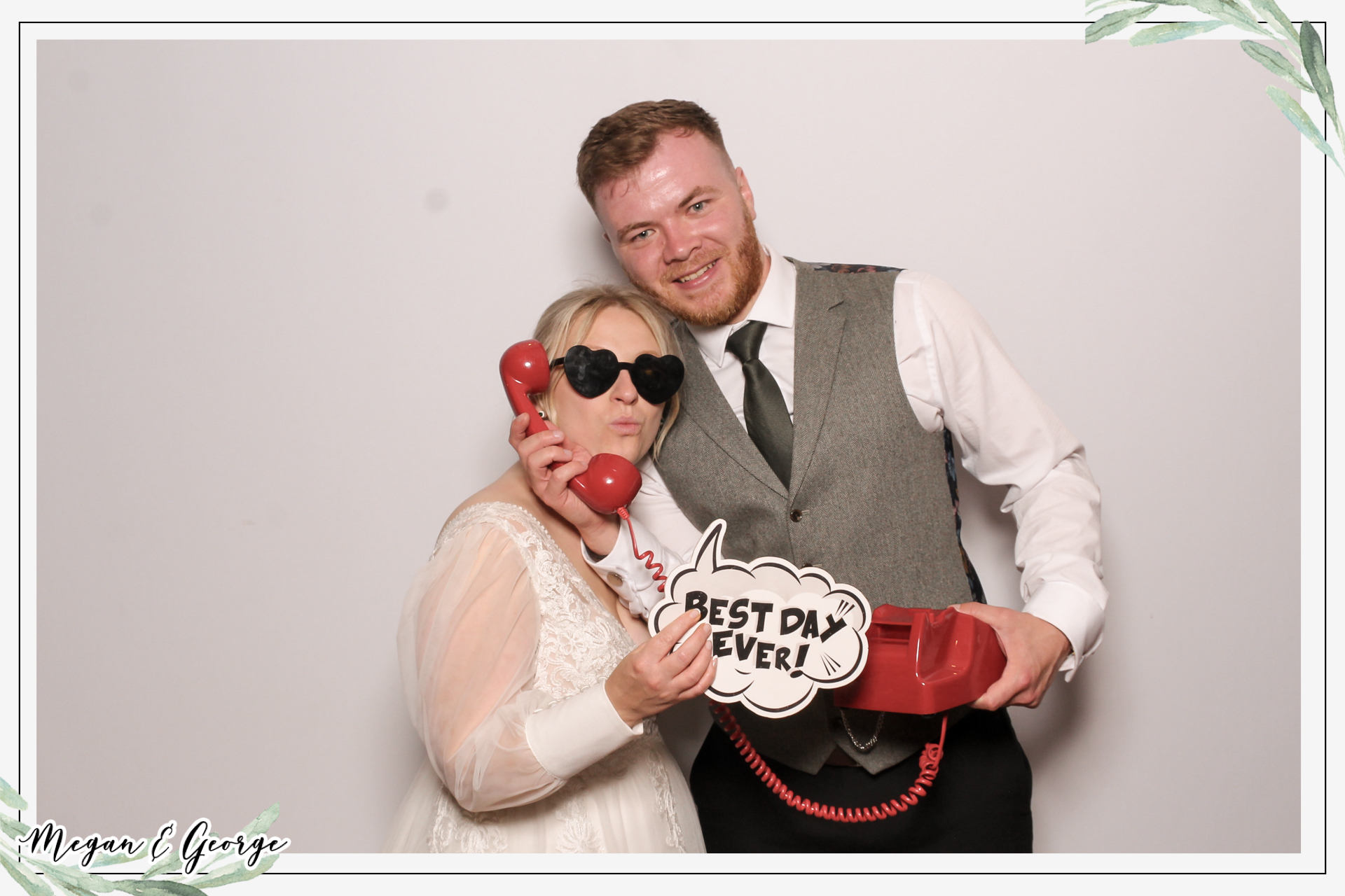 Megan & George Wedding - Classic Open | View more photos from the event at gallery.freshbooths.com/u/FreshBooths/Megan-George-Wedding-Classic-Open