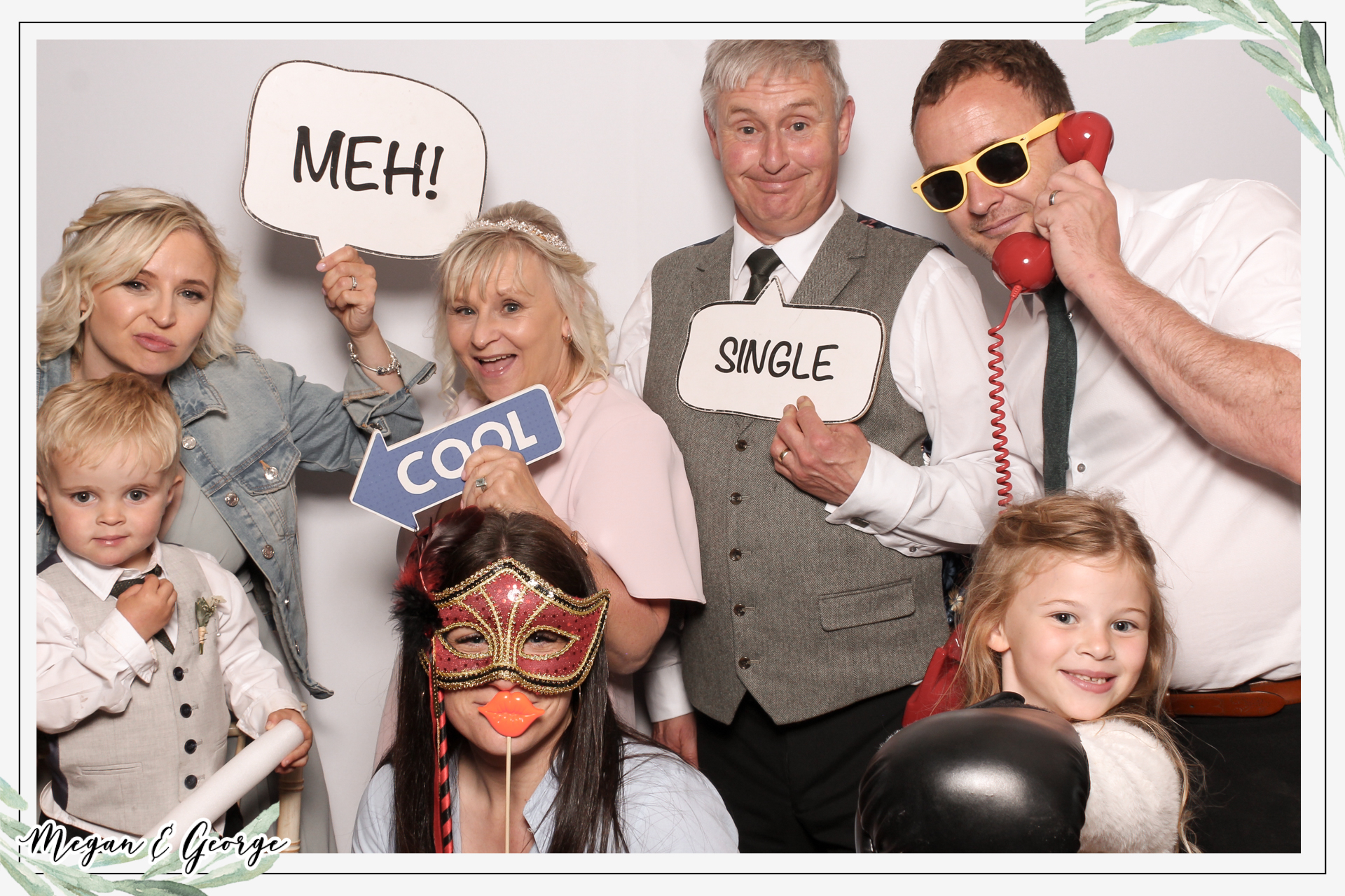 Megan & George Wedding - Classic Open | View more photos from the event at gallery.freshbooths.com/u/FreshBooths/Megan-George-Wedding-Classic-Open