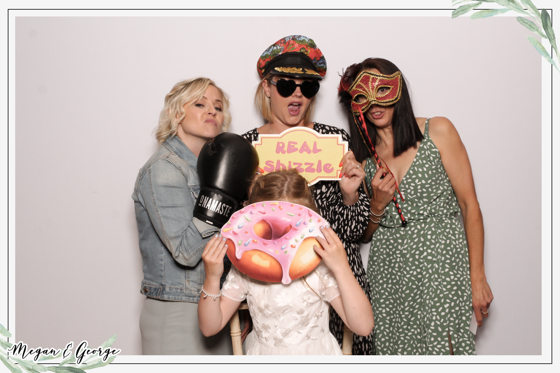 Megan & George Wedding - Classic Open | View more photos from the event at gallery.freshbooths.com/u/FreshBooths/Megan-George-Wedding-Classic-Open