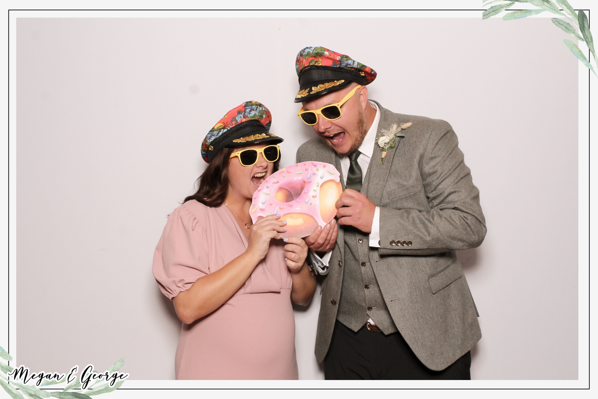 Megan & George Wedding - Classic Open | View more photos from the event at gallery.freshbooths.com/u/FreshBooths/Megan-George-Wedding-Classic-Open