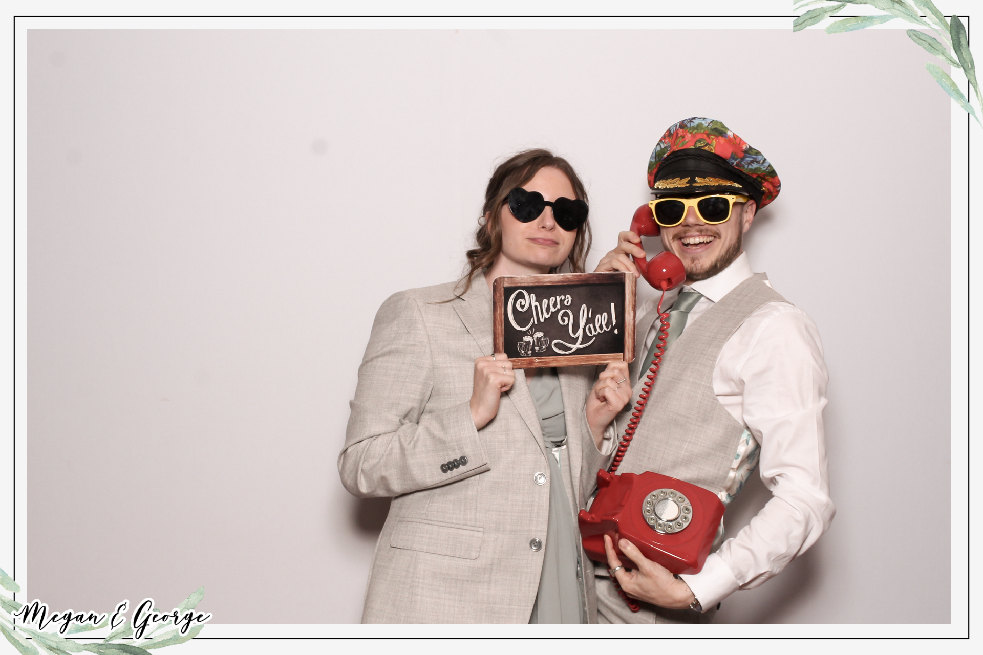 Megan & George Wedding - Classic Open | View more photos from the event at gallery.freshbooths.com/u/FreshBooths/Megan-George-Wedding-Classic-Open