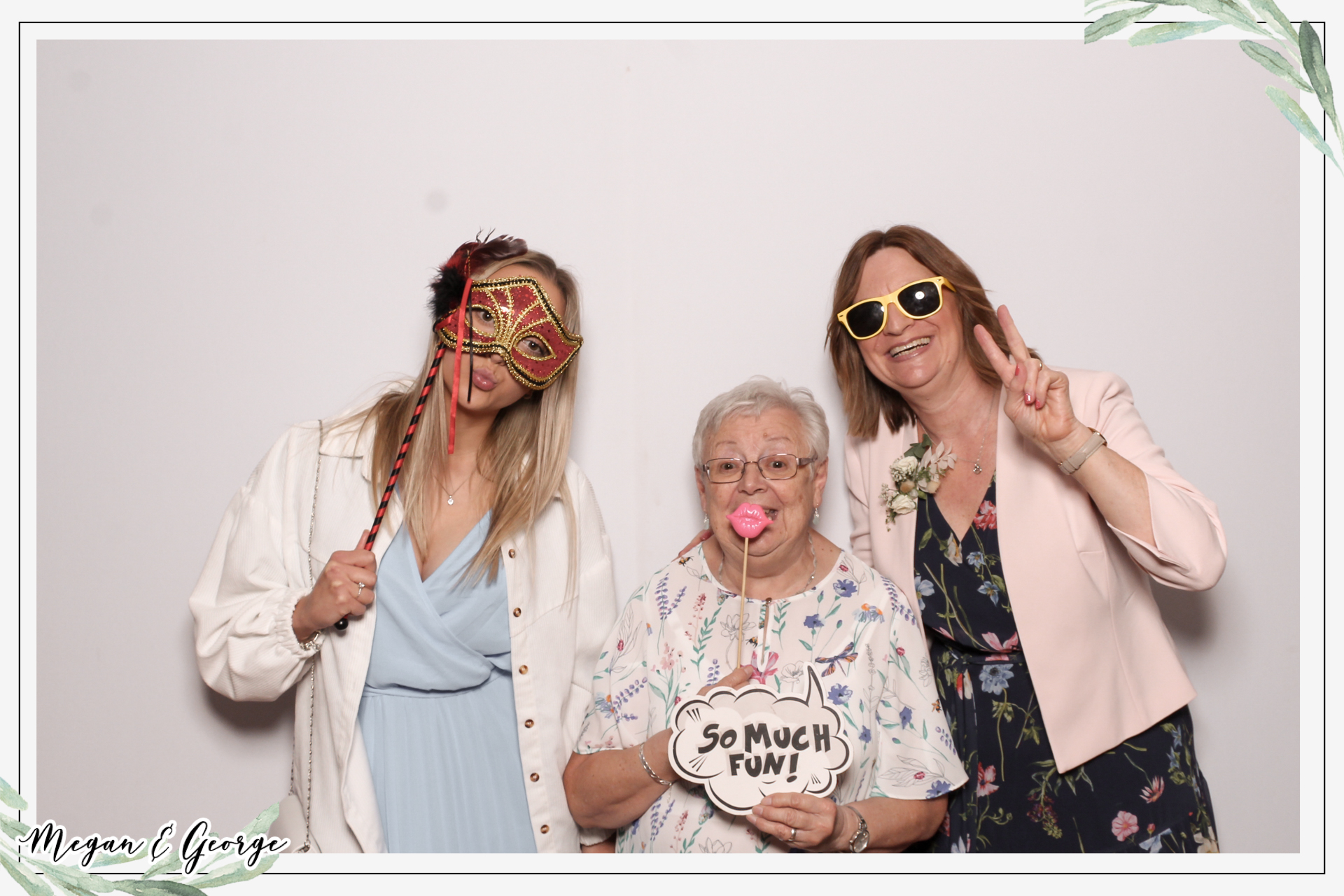 Megan & George Wedding - Classic Open | View more photos from the event at gallery.freshbooths.com/u/FreshBooths/Megan-George-Wedding-Classic-Open