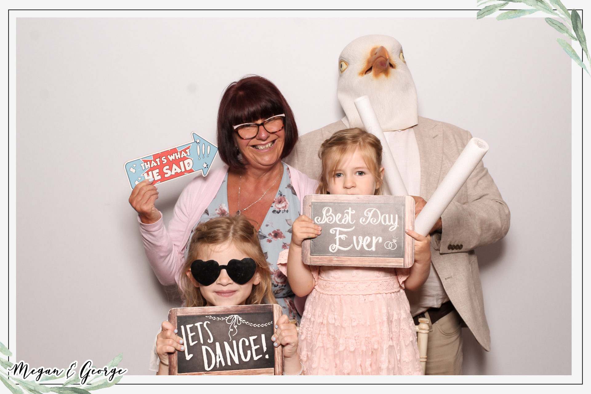 Megan & George Wedding - Classic Open | View more photos from the event at gallery.freshbooths.com/u/FreshBooths/Megan-George-Wedding-Classic-Open