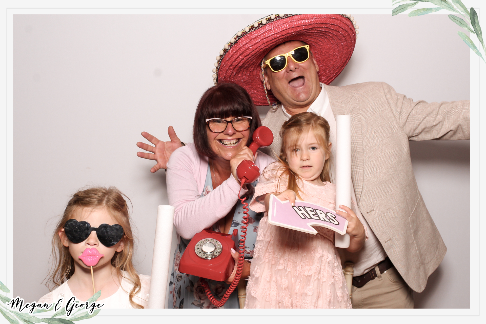 Megan & George Wedding - Classic Open | View more photos from the event at gallery.freshbooths.com/u/FreshBooths/Megan-George-Wedding-Classic-Open