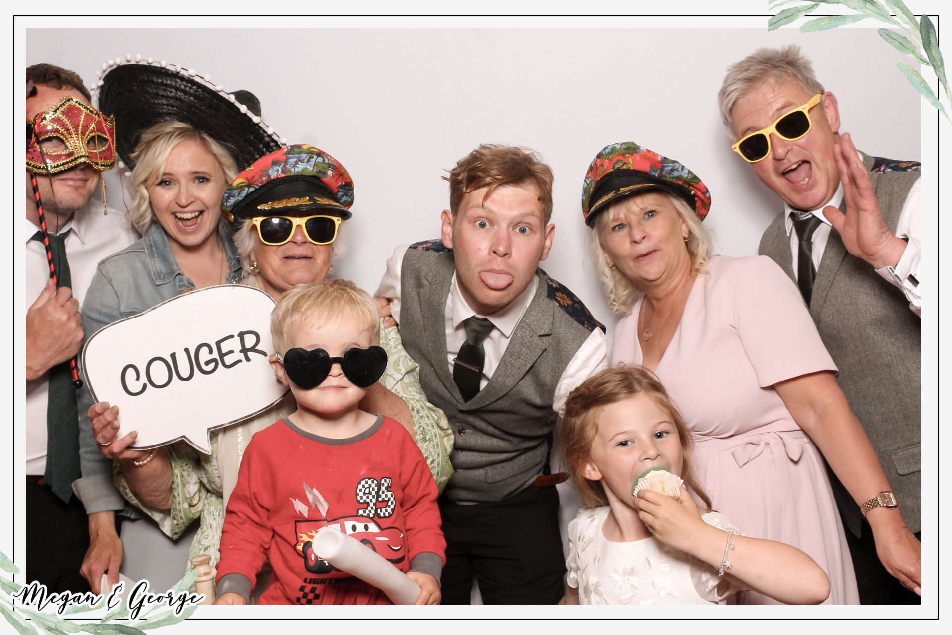 Megan & George Wedding - Classic Open | View more photos from the event at gallery.freshbooths.com/u/FreshBooths/Megan-George-Wedding-Classic-Open