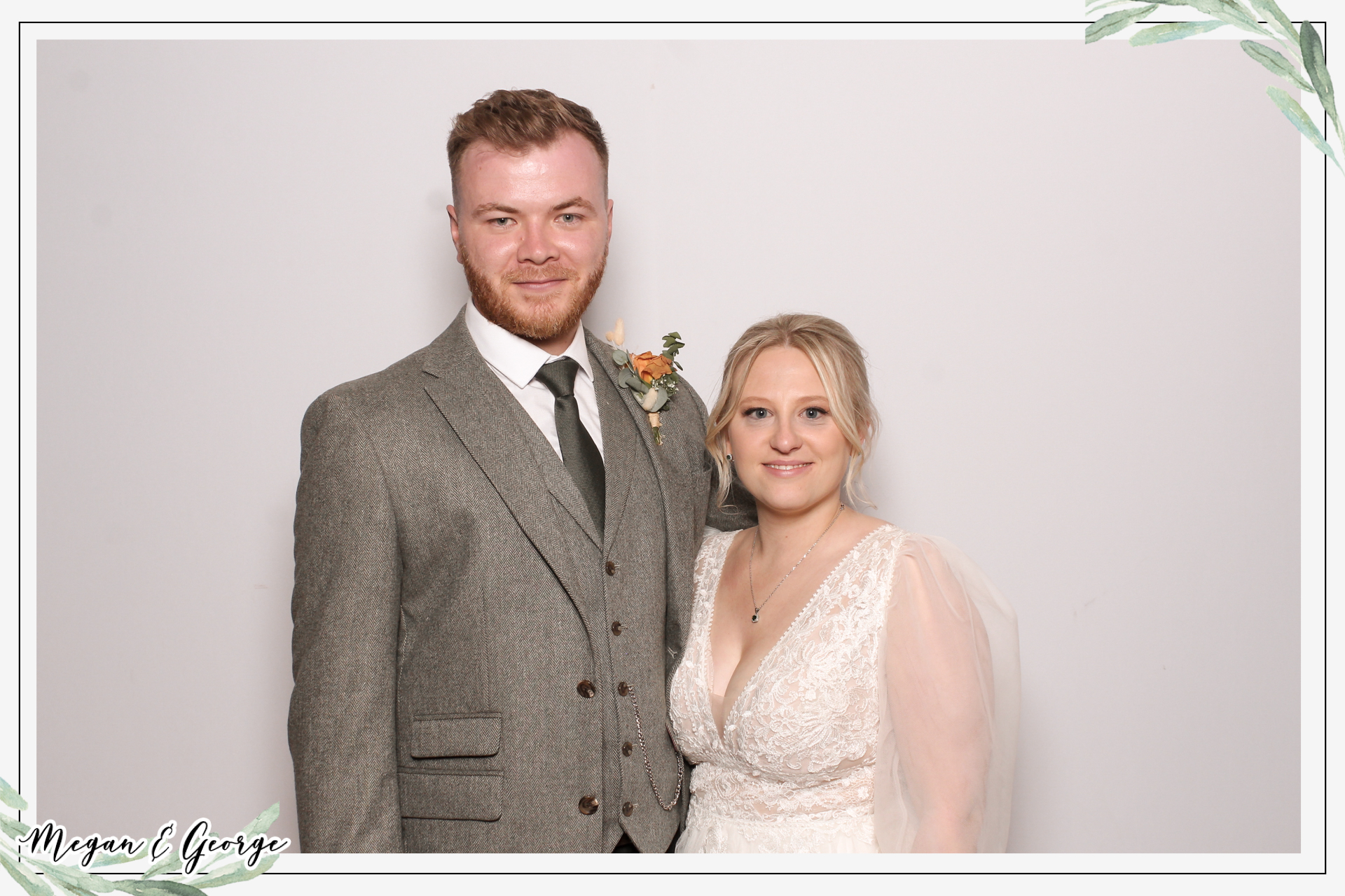 Megan & George Wedding - Classic Open | View more photos from the event at gallery.freshbooths.com/u/FreshBooths/Megan-George-Wedding-Classic-Open
