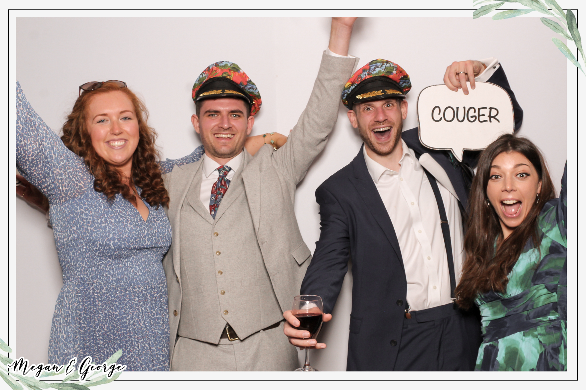 Megan & George Wedding - Classic Open | View more photos from the event at gallery.freshbooths.com/u/FreshBooths/Megan-George-Wedding-Classic-Open