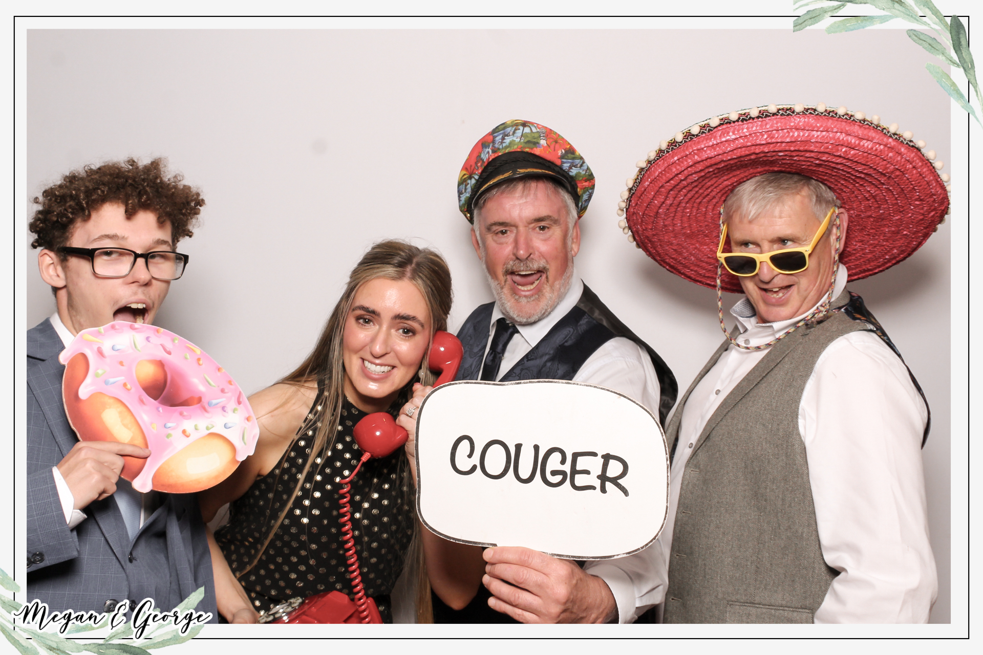 Megan & George Wedding - Classic Open | View more photos from the event at gallery.freshbooths.com/u/FreshBooths/Megan-George-Wedding-Classic-Open