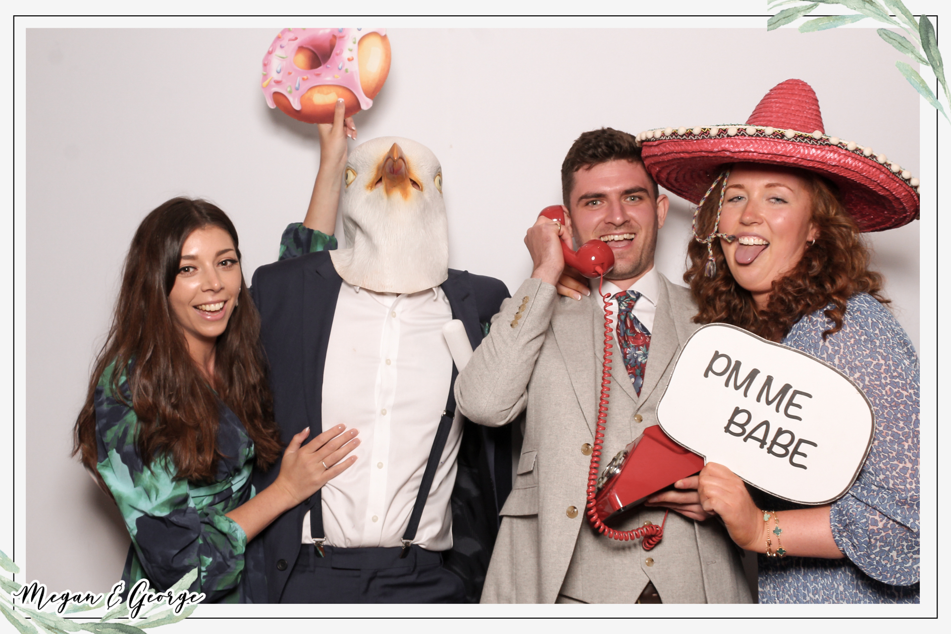 Megan & George Wedding - Classic Open | View more photos from the event at gallery.freshbooths.com/u/FreshBooths/Megan-George-Wedding-Classic-Open