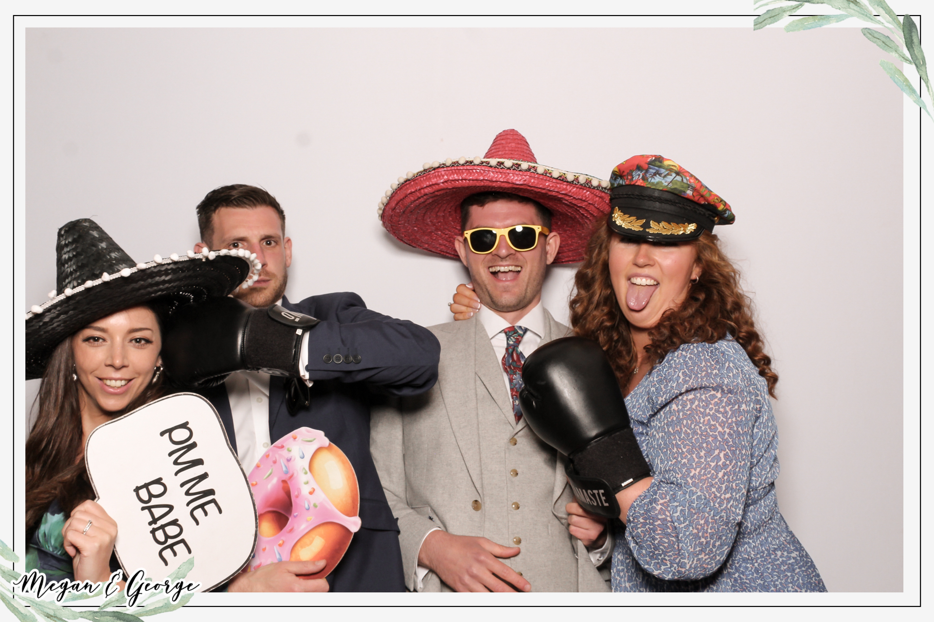 Megan & George Wedding - Classic Open | View more photos from the event at gallery.freshbooths.com/u/FreshBooths/Megan-George-Wedding-Classic-Open