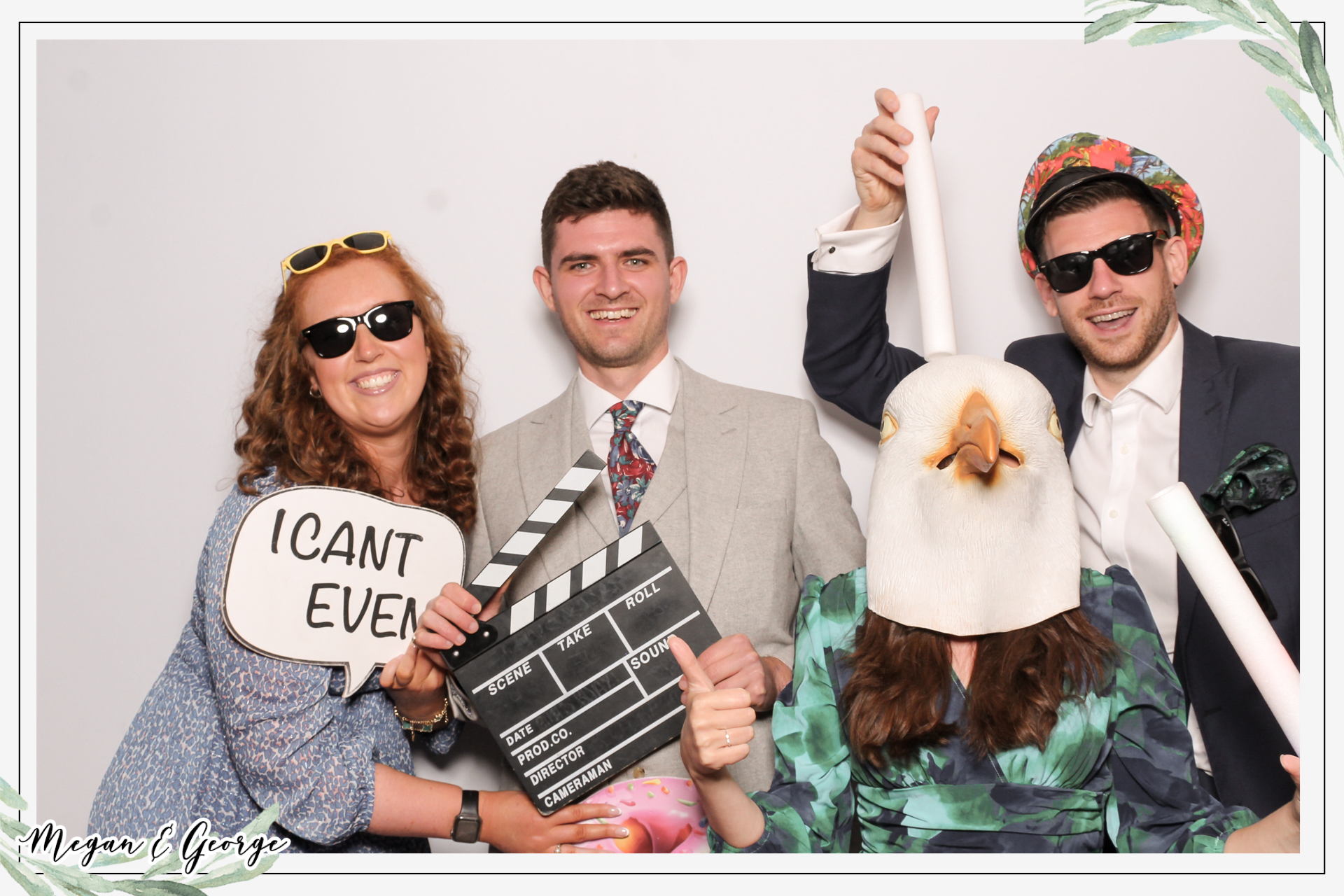 Megan & George Wedding - Classic Open | View more photos from the event at gallery.freshbooths.com/u/FreshBooths/Megan-George-Wedding-Classic-Open