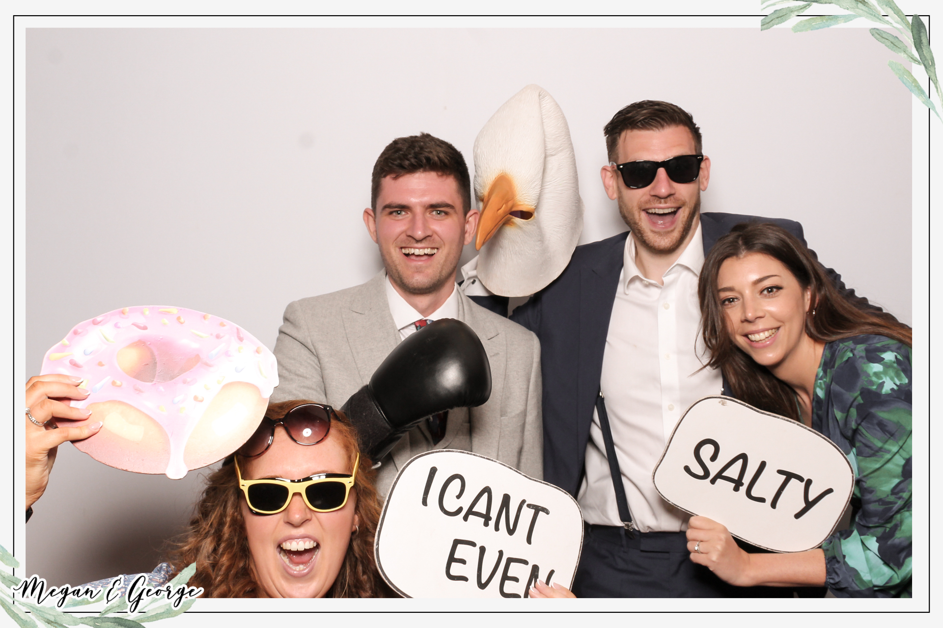Megan & George Wedding - Classic Open | View more photos from the event at gallery.freshbooths.com/u/FreshBooths/Megan-George-Wedding-Classic-Open